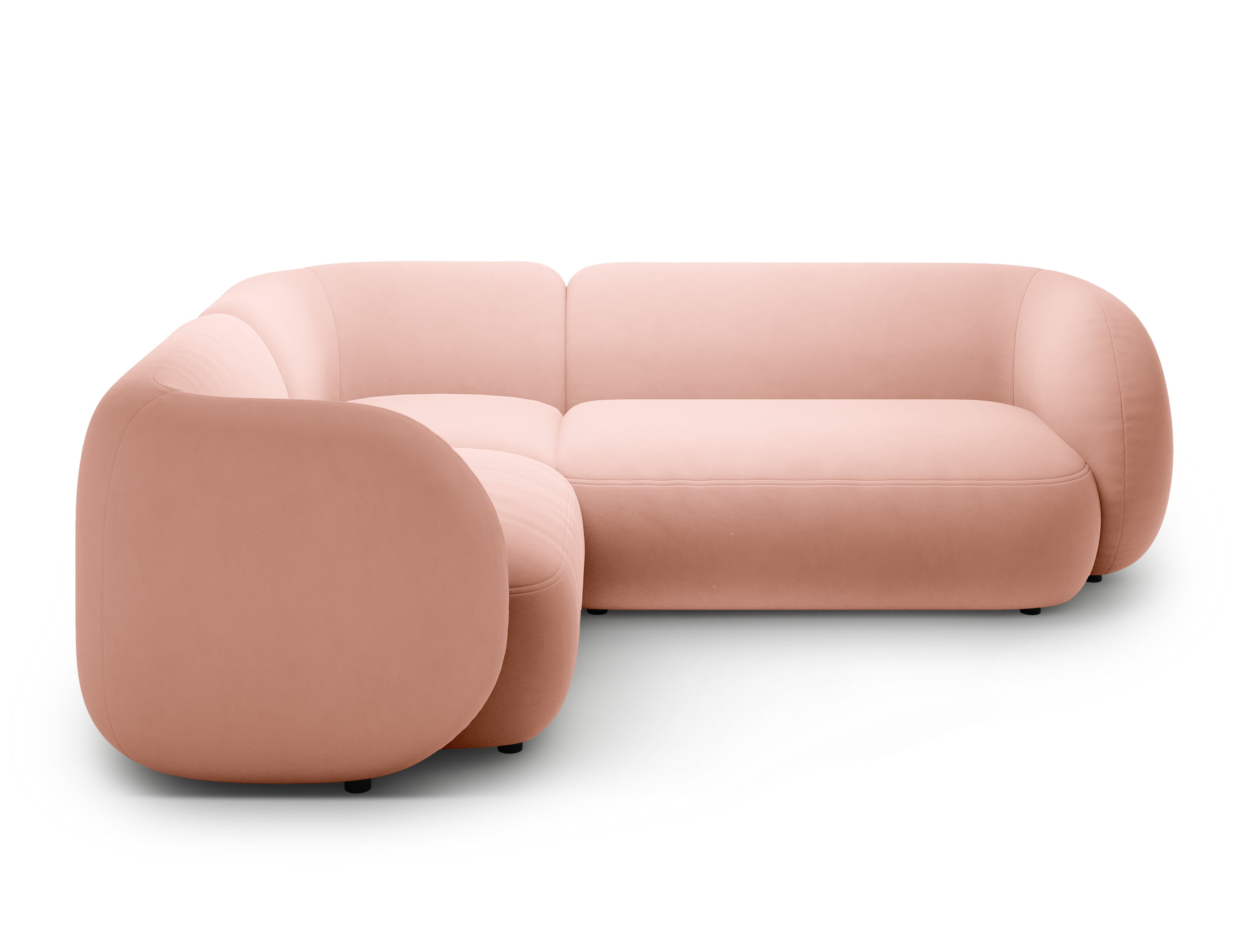 Kotna garnitura Kate, 252x220cm, material: žamet