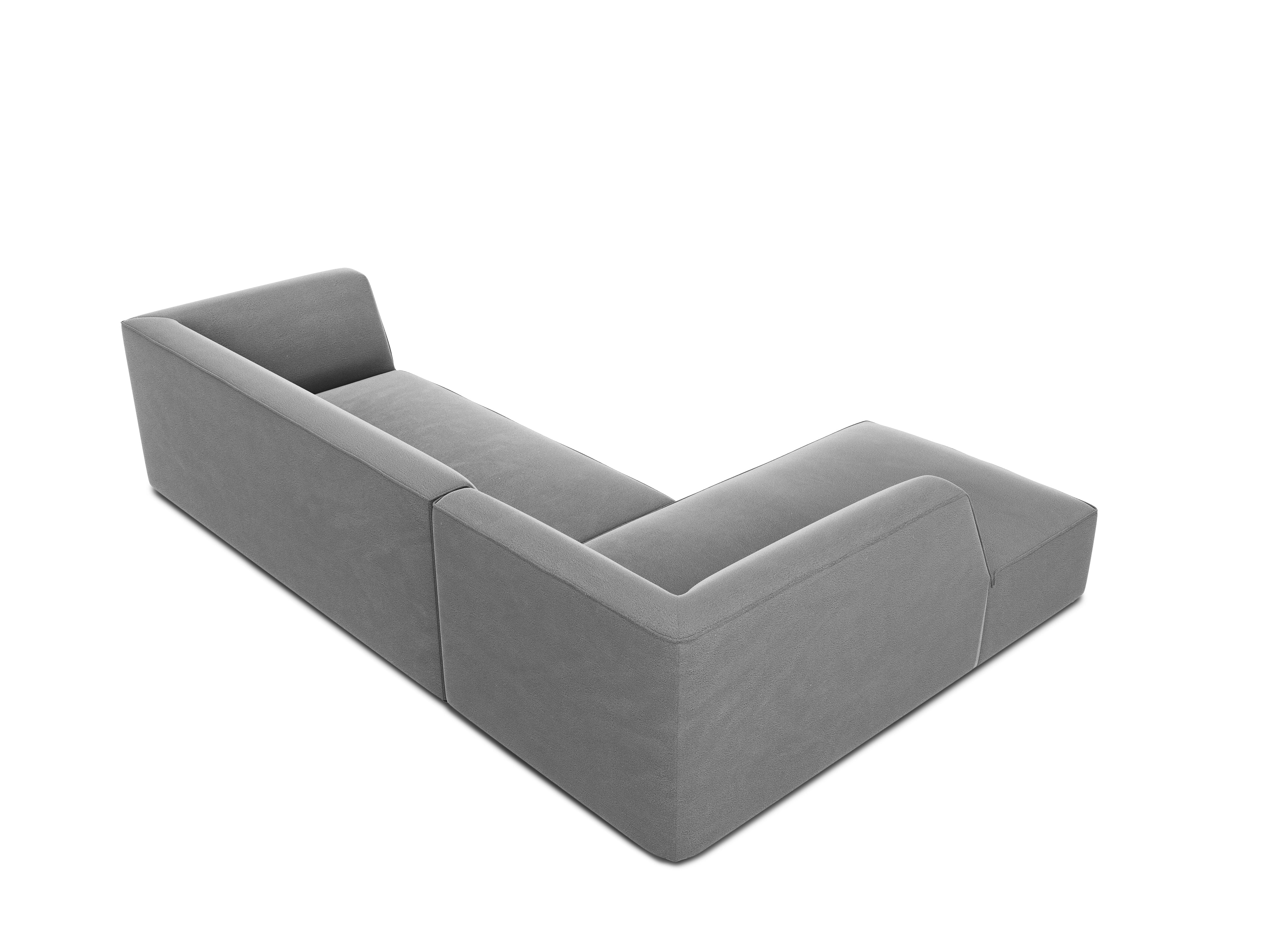 Kotna sedežna garnitura Ruby, 4 sedeži, 273x180cm, Material: Žamet