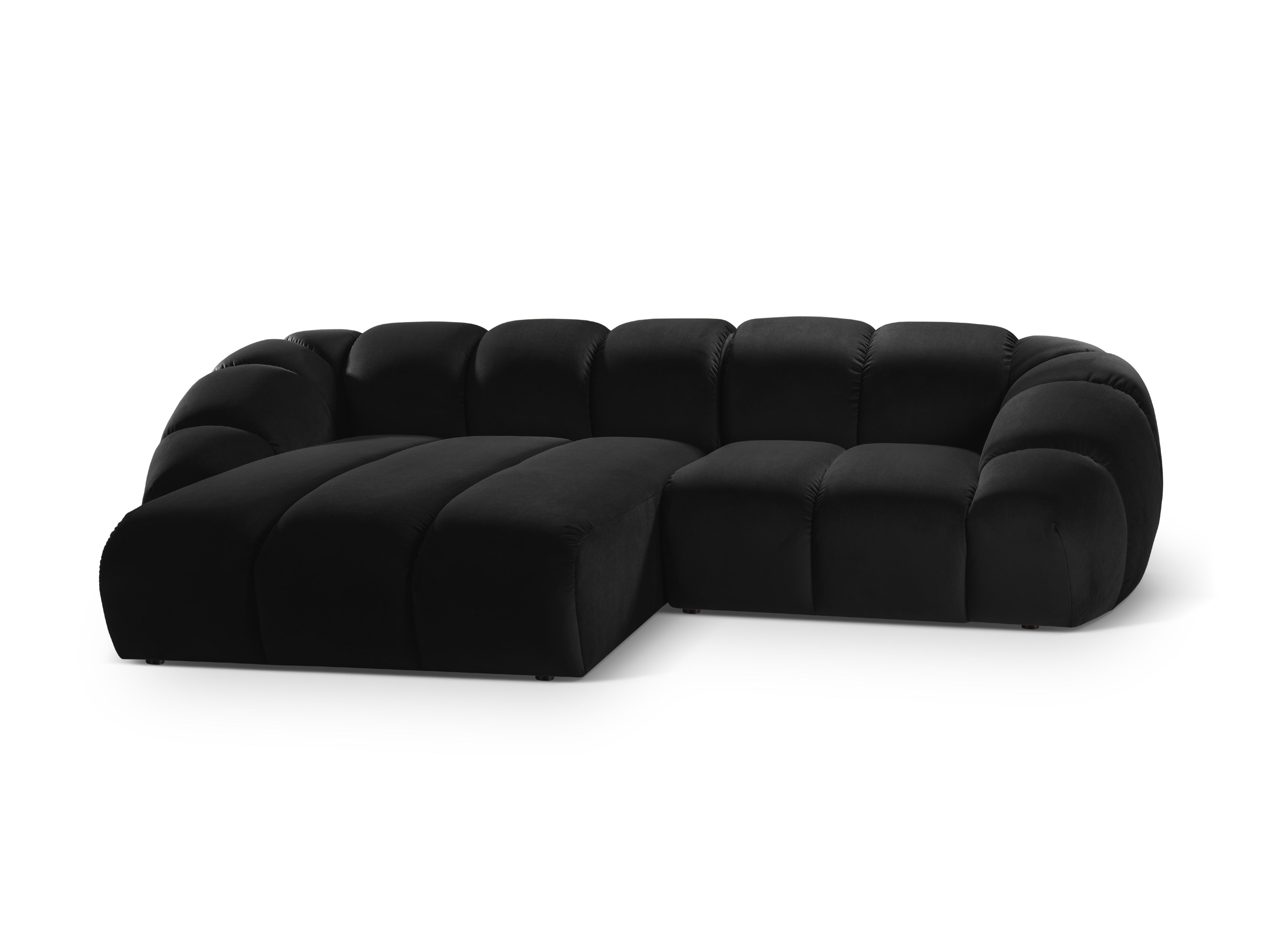 Kotna sedežna garnitura Diana 294x182cm, Material: Žamet