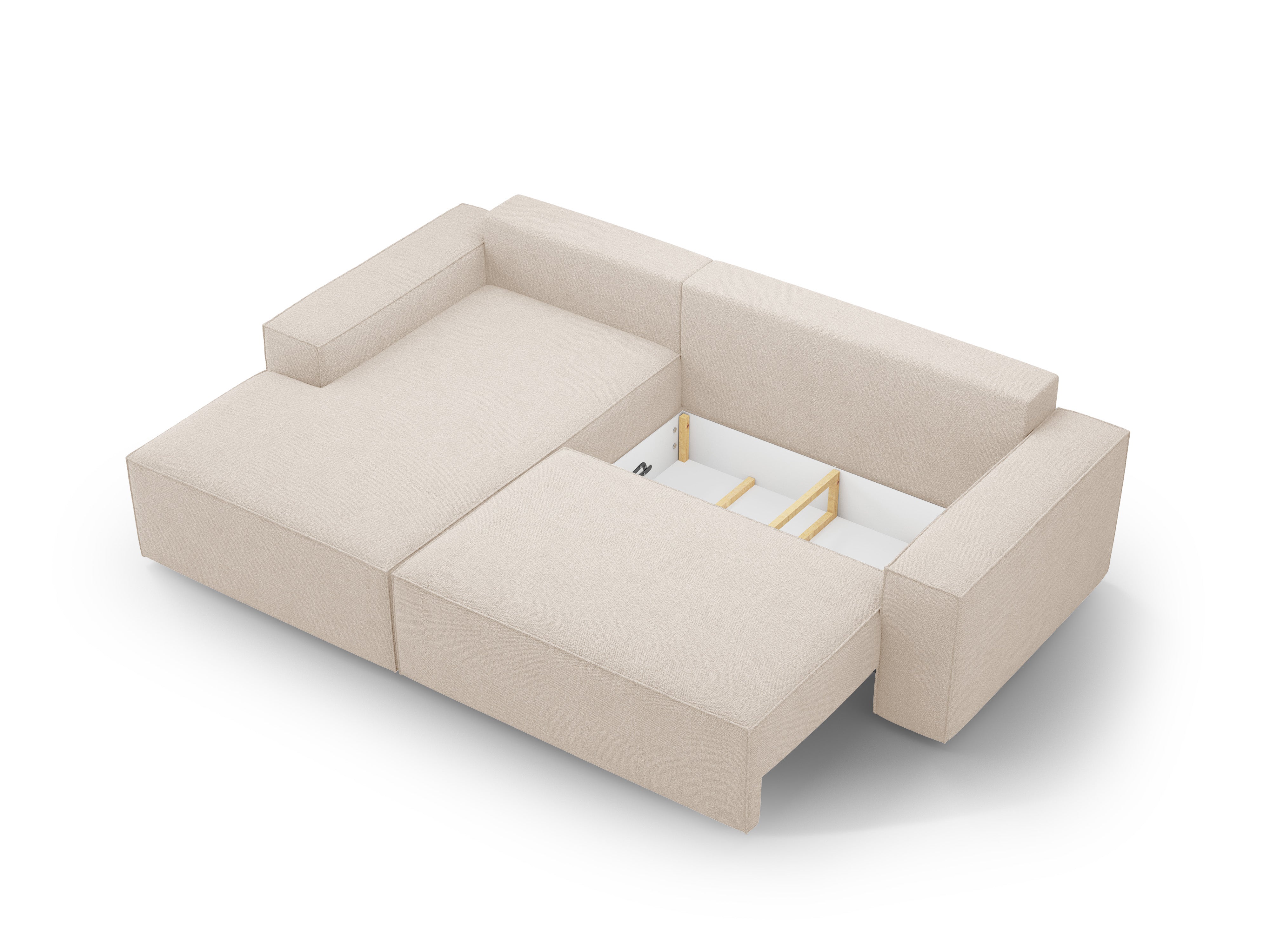 Kotna sedežna garnitura Jodie, material: Bukle