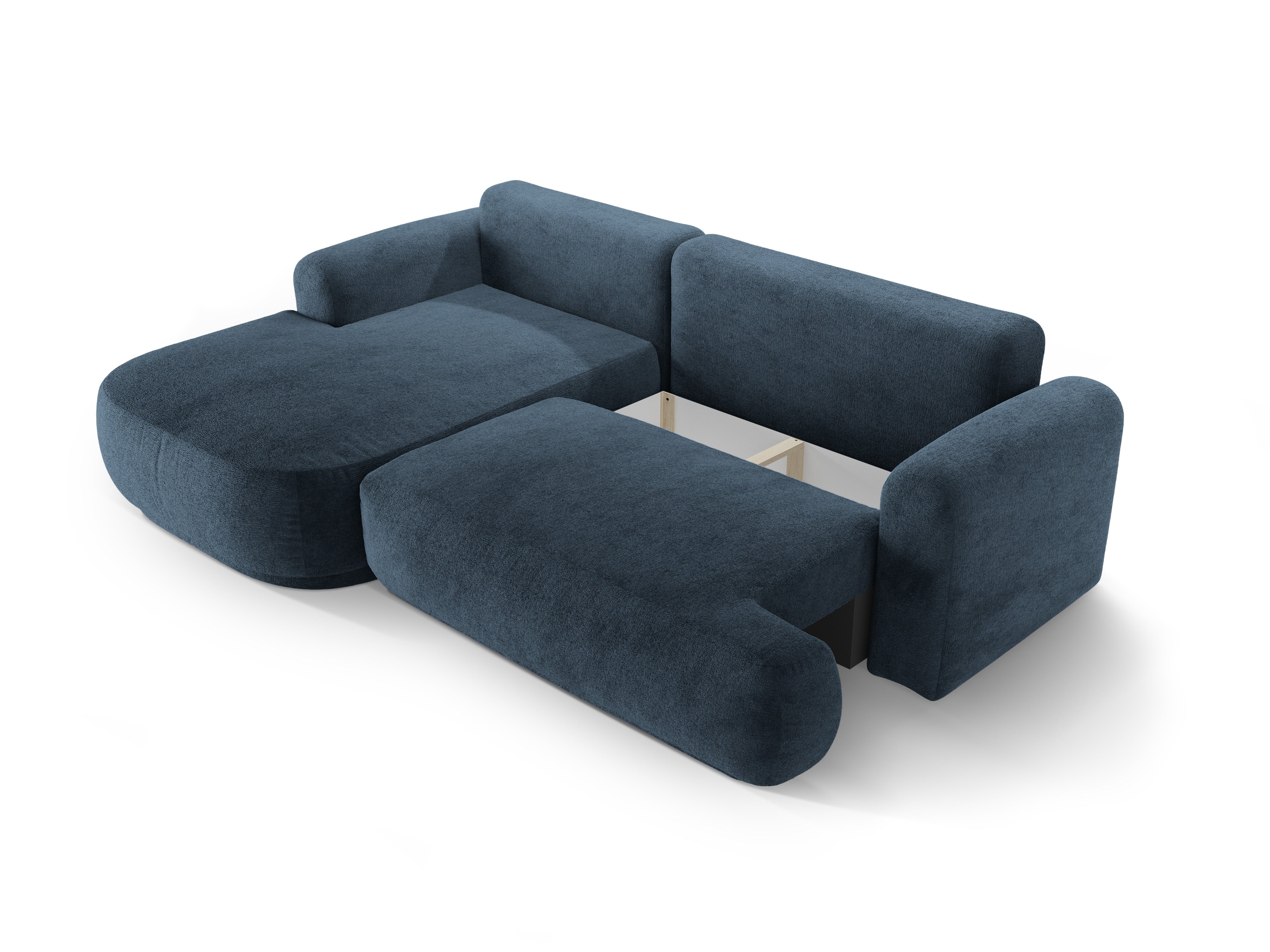 Kotna sedežna garnitura Ella 271x174cm, Material: Strukturirano blago