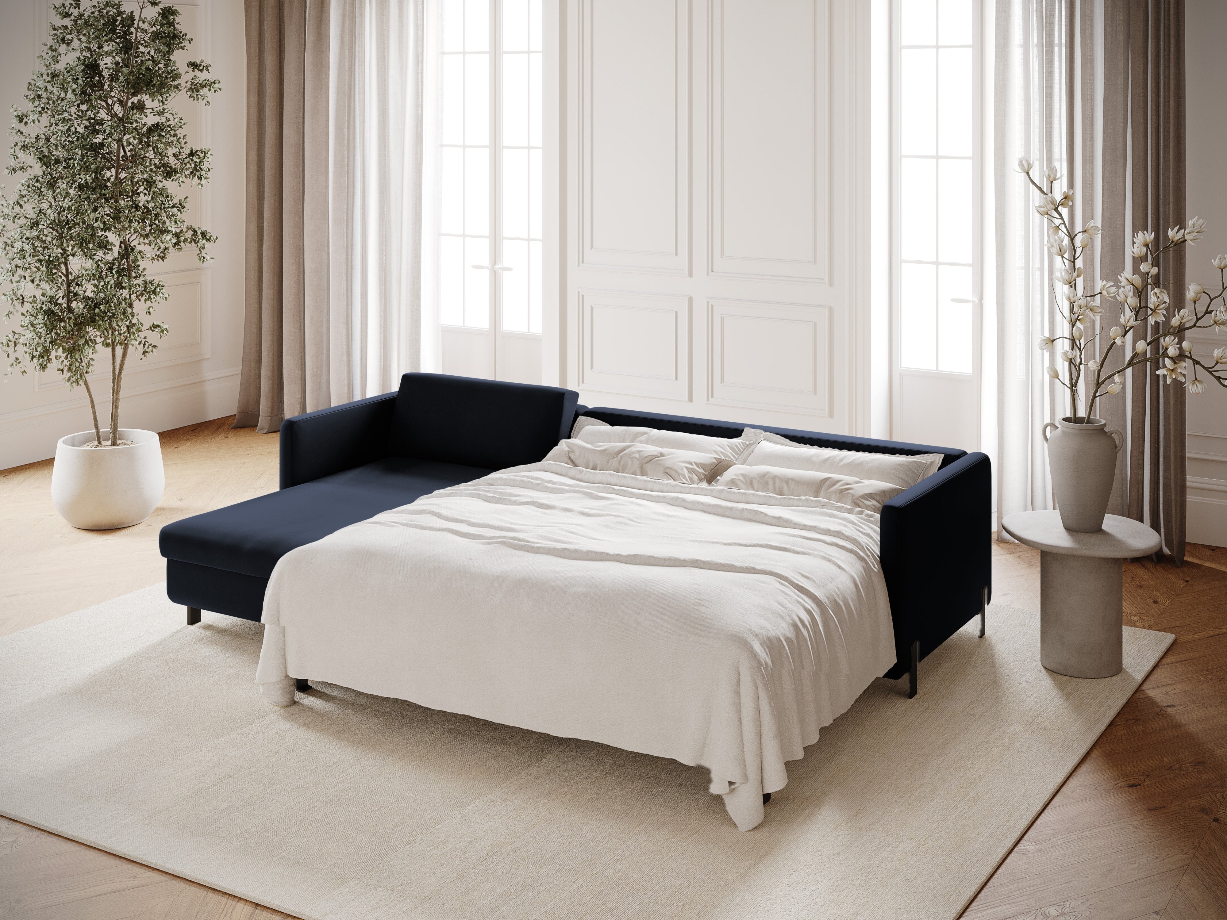 Kotna sedežna garnitura Gloria 260x170cm, Material: Žamet