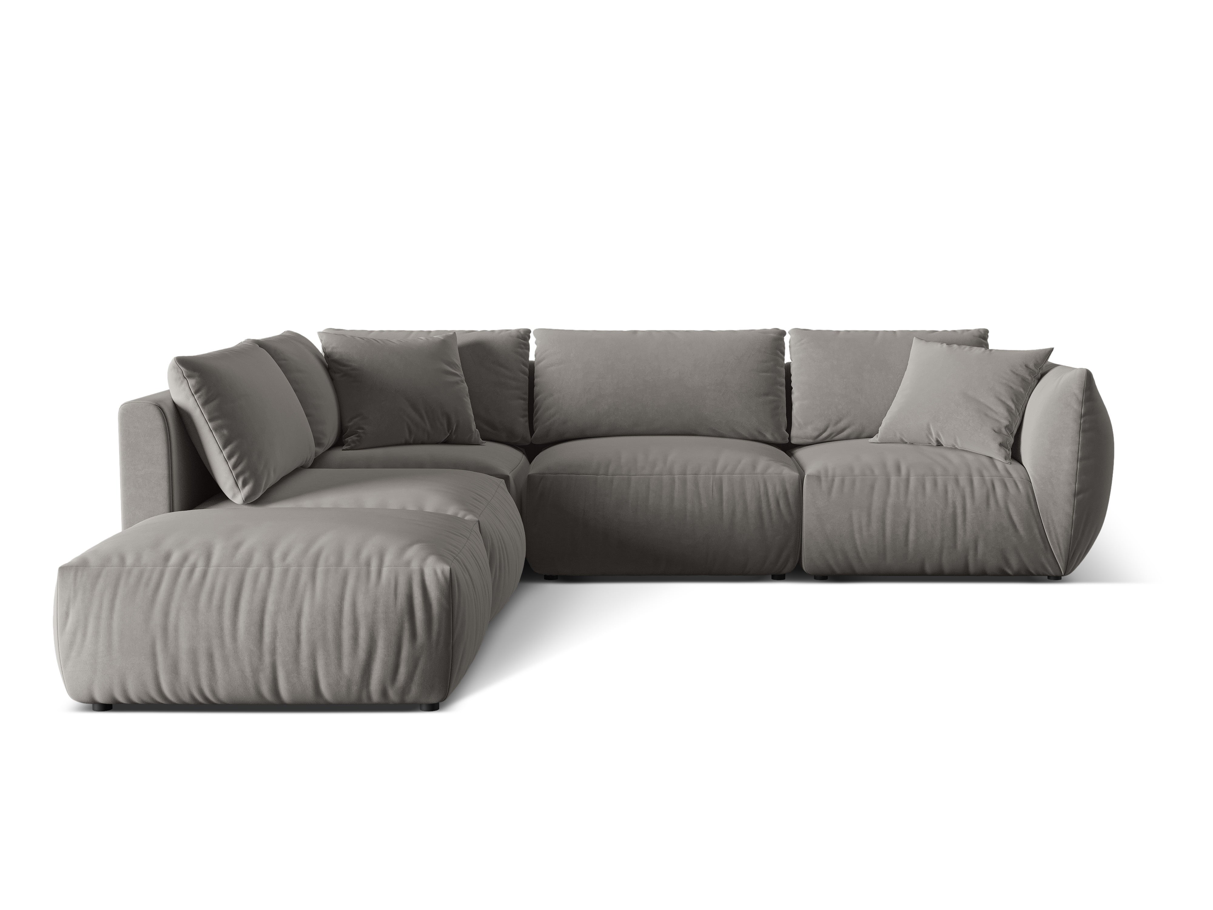 Kotna sedežna garnitura Chris 295x290cm, Material: Žamet