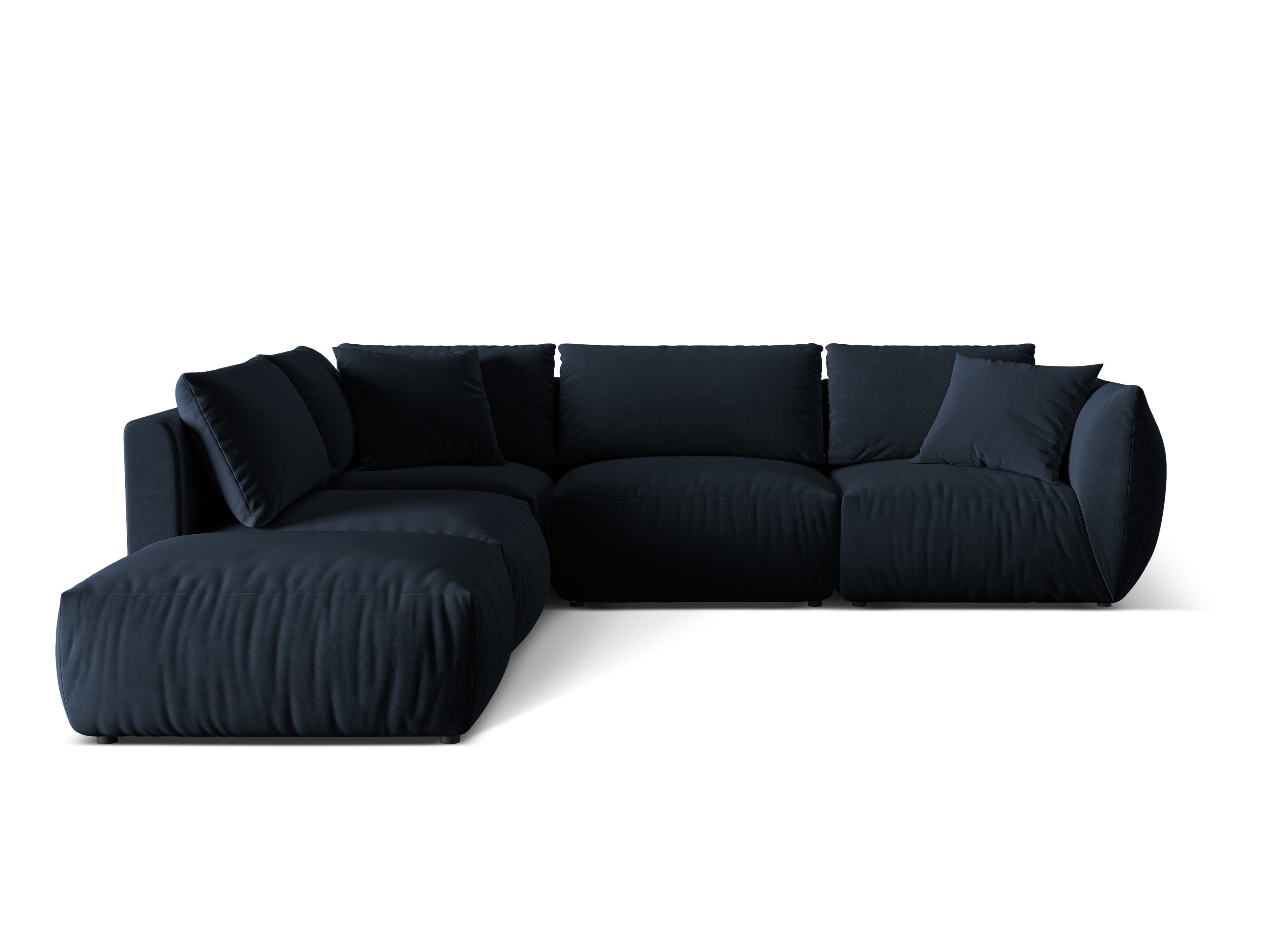 Kotna sedežna garnitura Chris 295x290cm, Material: Žamet