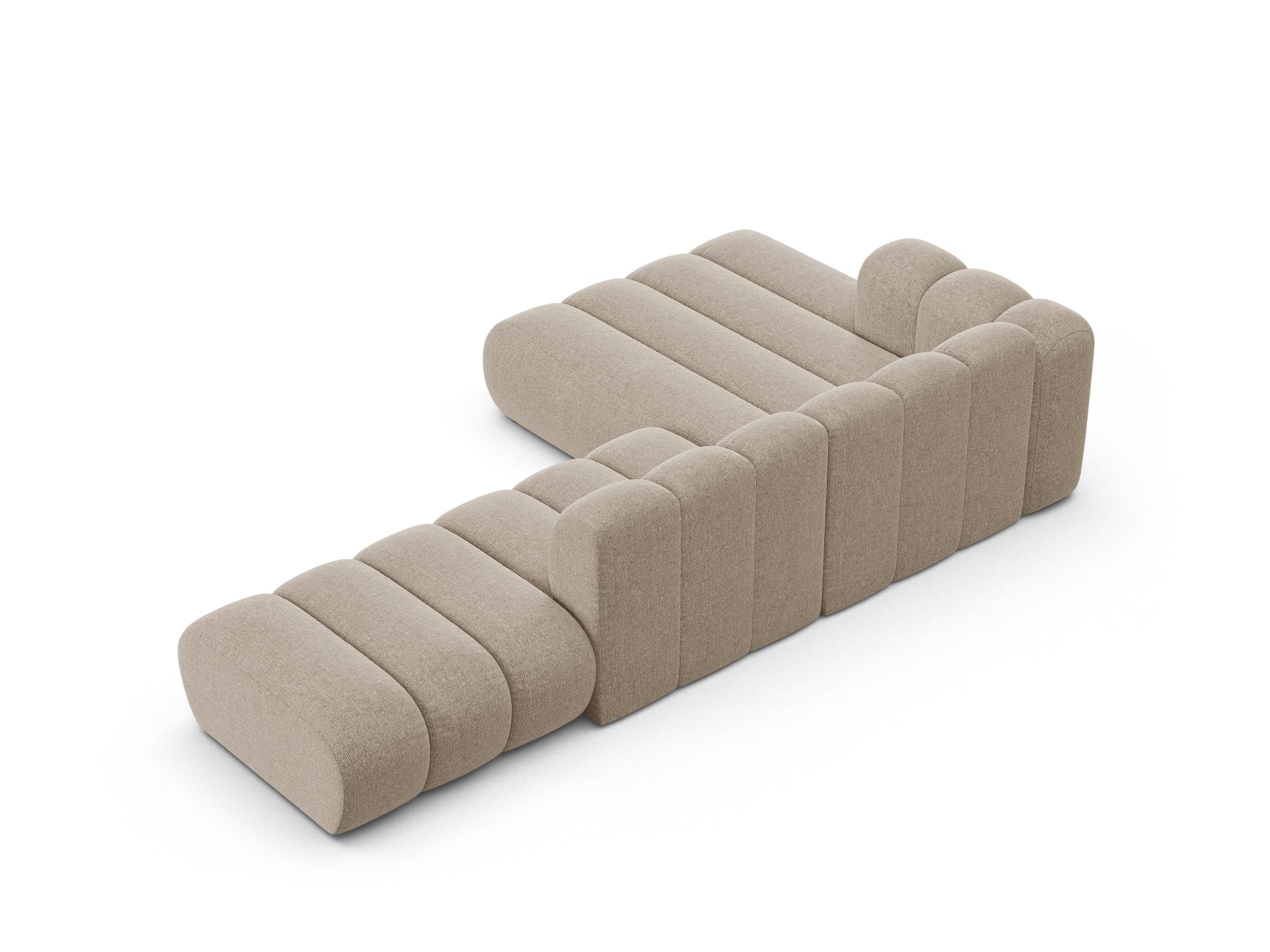 Kotna garnitura Lupine 299x177cm, Material: Chenille Eden