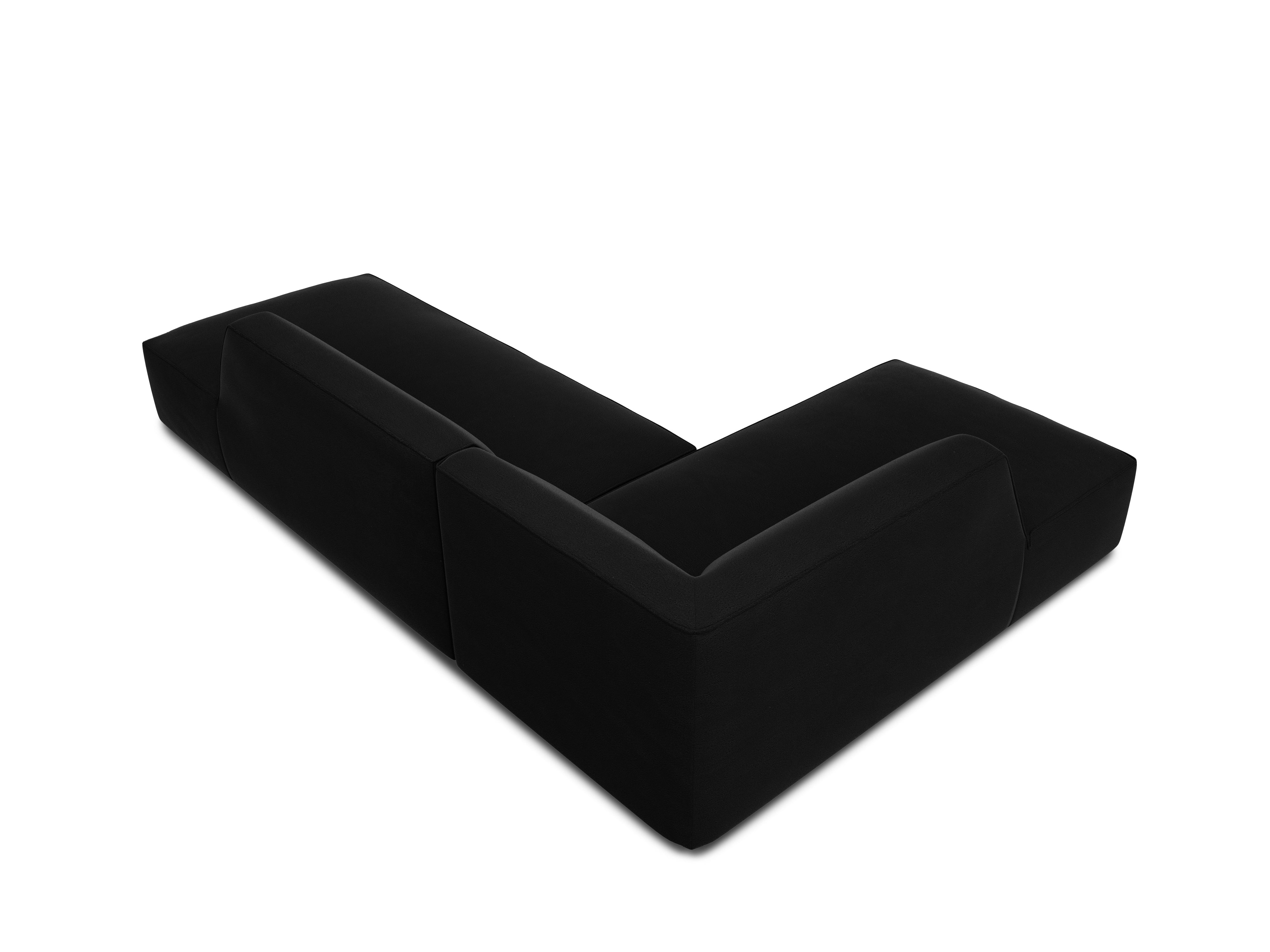 Kotna sedežna garnitura Ruby, 4 sedeži, 273x180cm, Material: Žamet