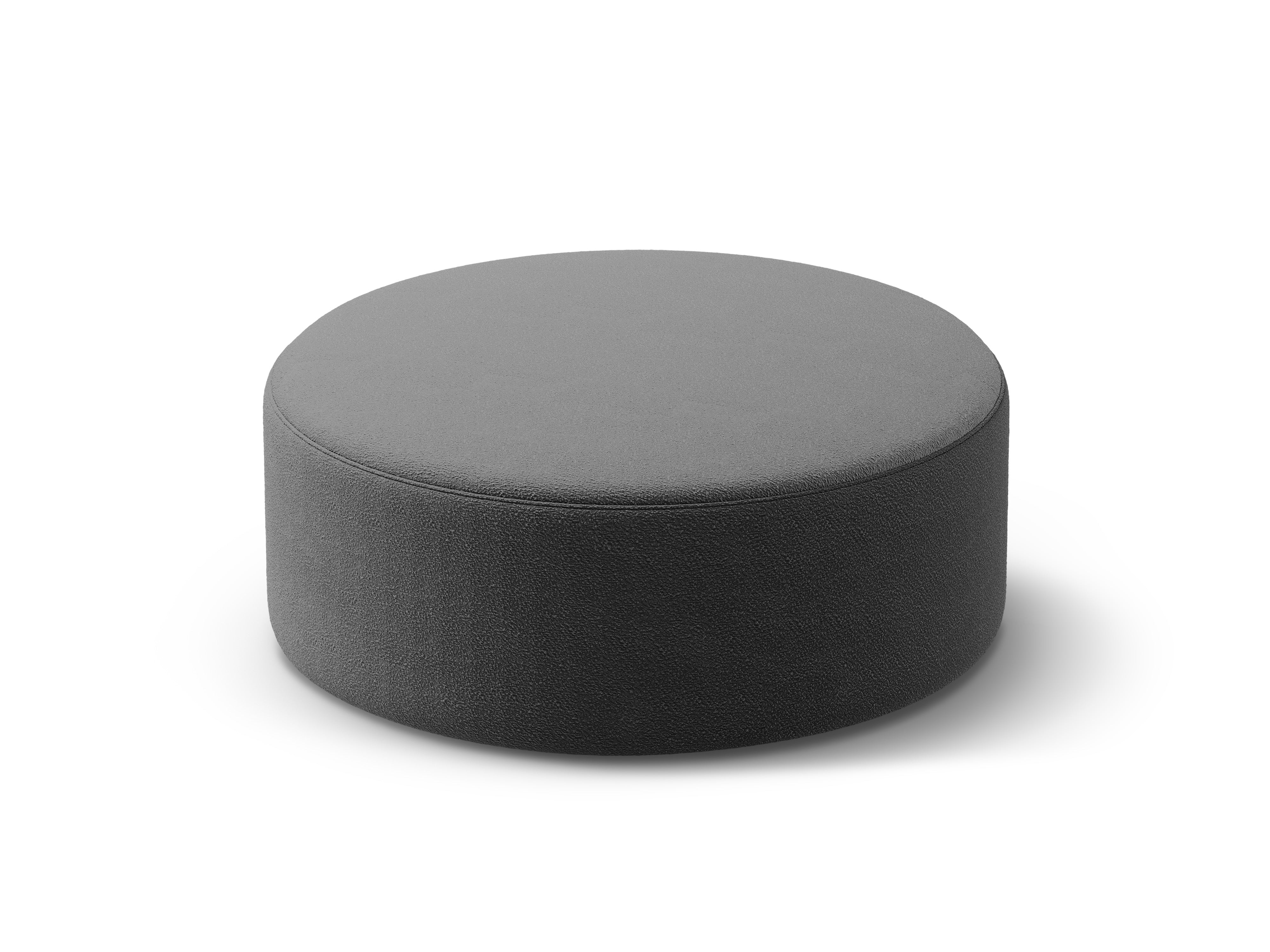 Tabure Dia, 90x90cm, Material: Bouclé