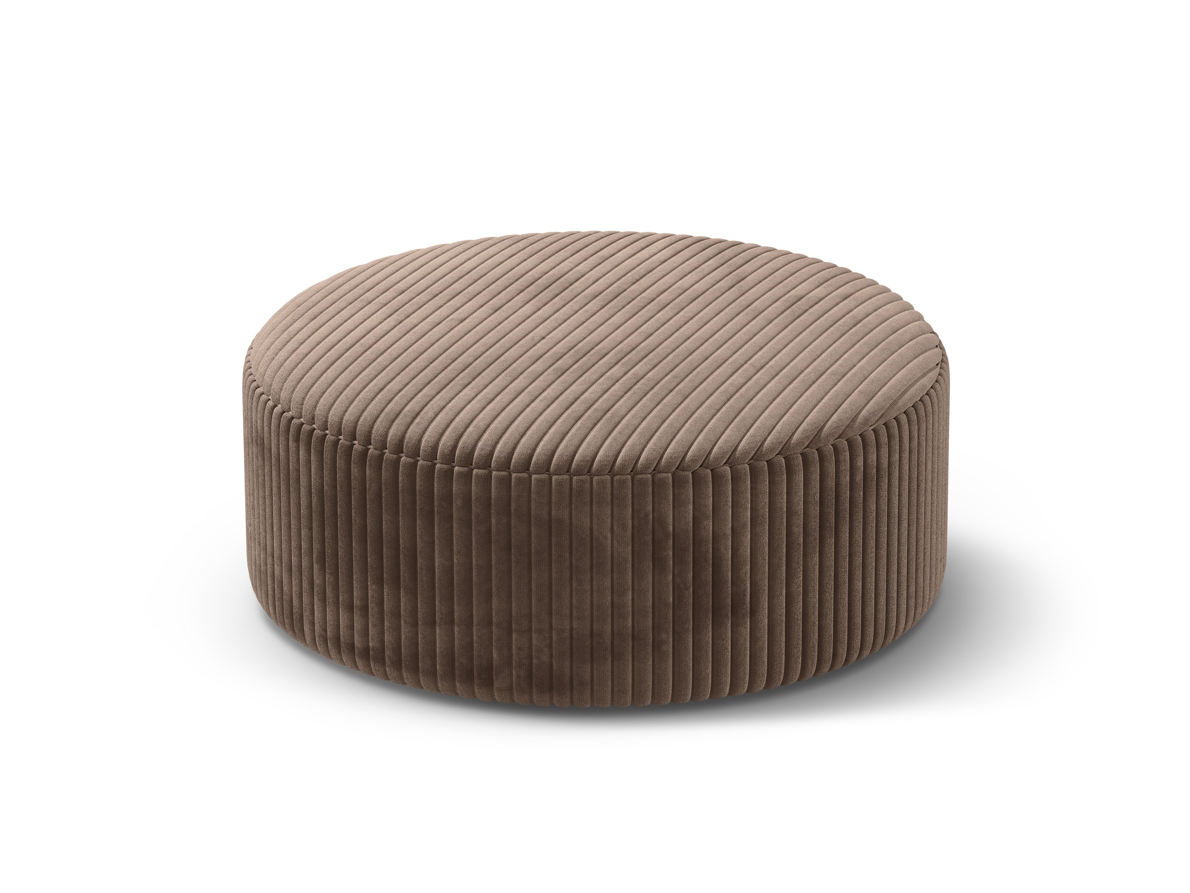 Tabure Dia, 90x90cm, Material: rebrasta tkanina