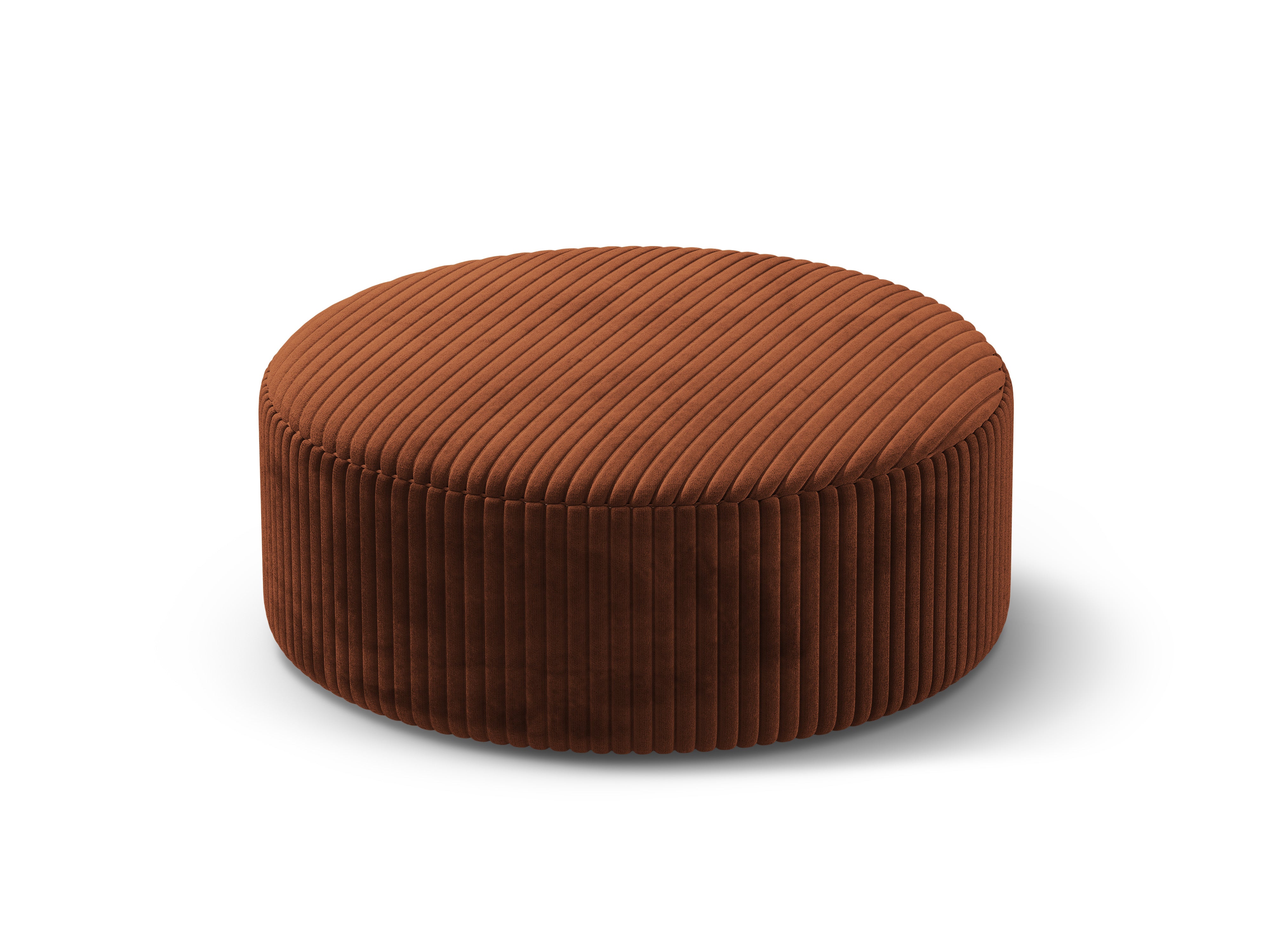 Tabure Dia, 90x90cm, Material: rebrasta tkanina