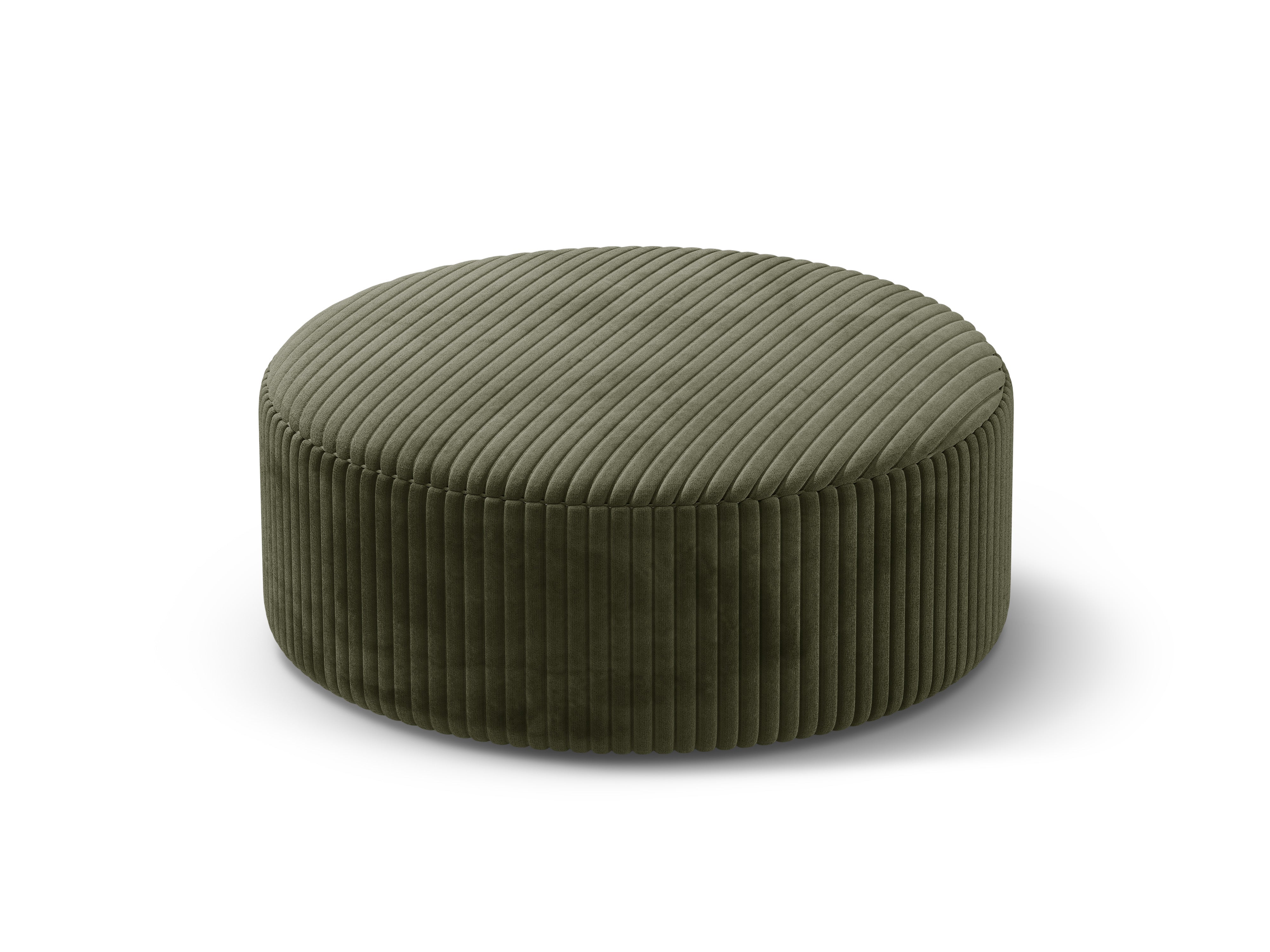 Tabure Dia, 90x90cm, Material: rebrasta tkanina