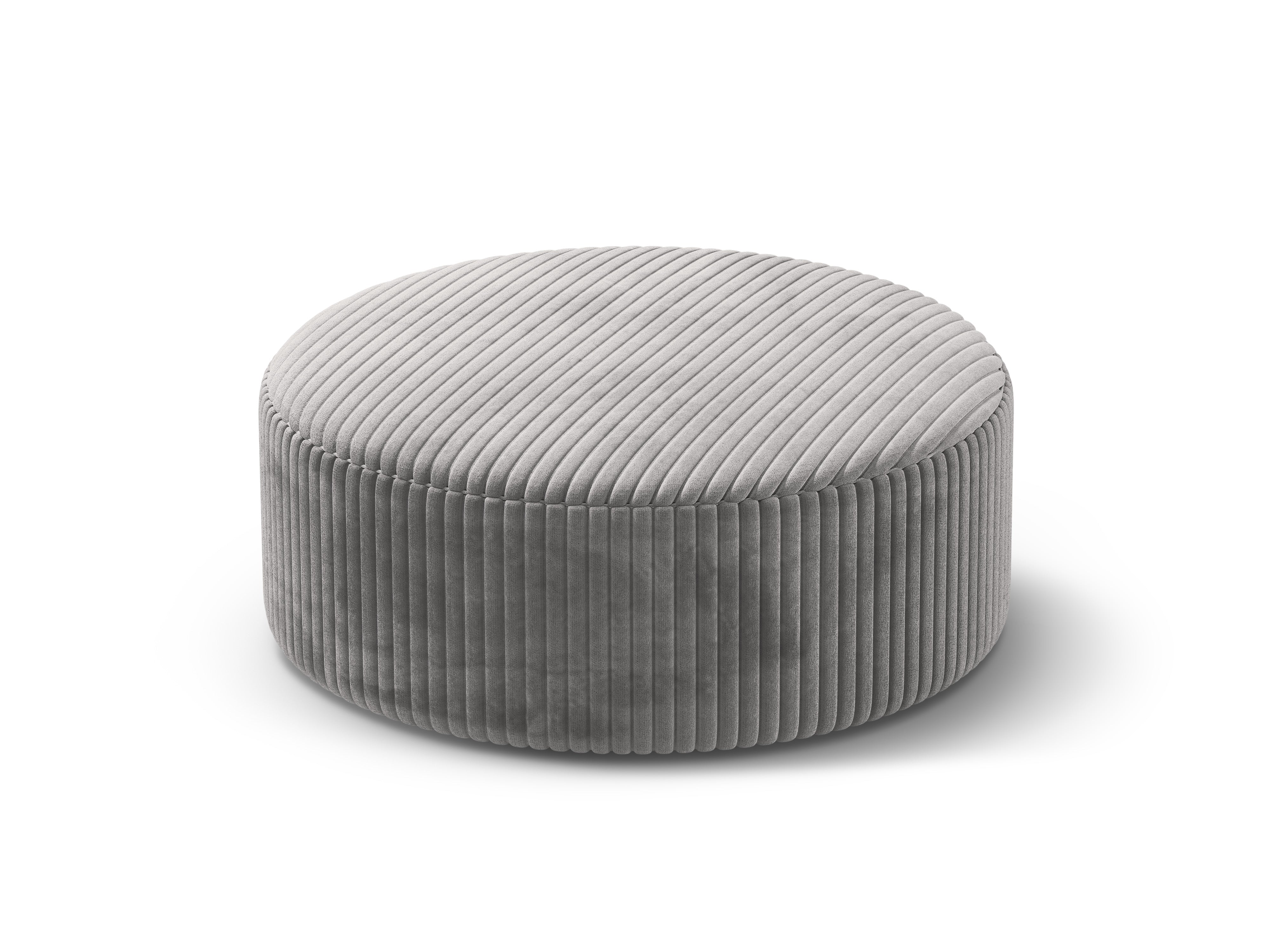 Tabure Dia, 90x90cm, Material: rebrasta tkanina