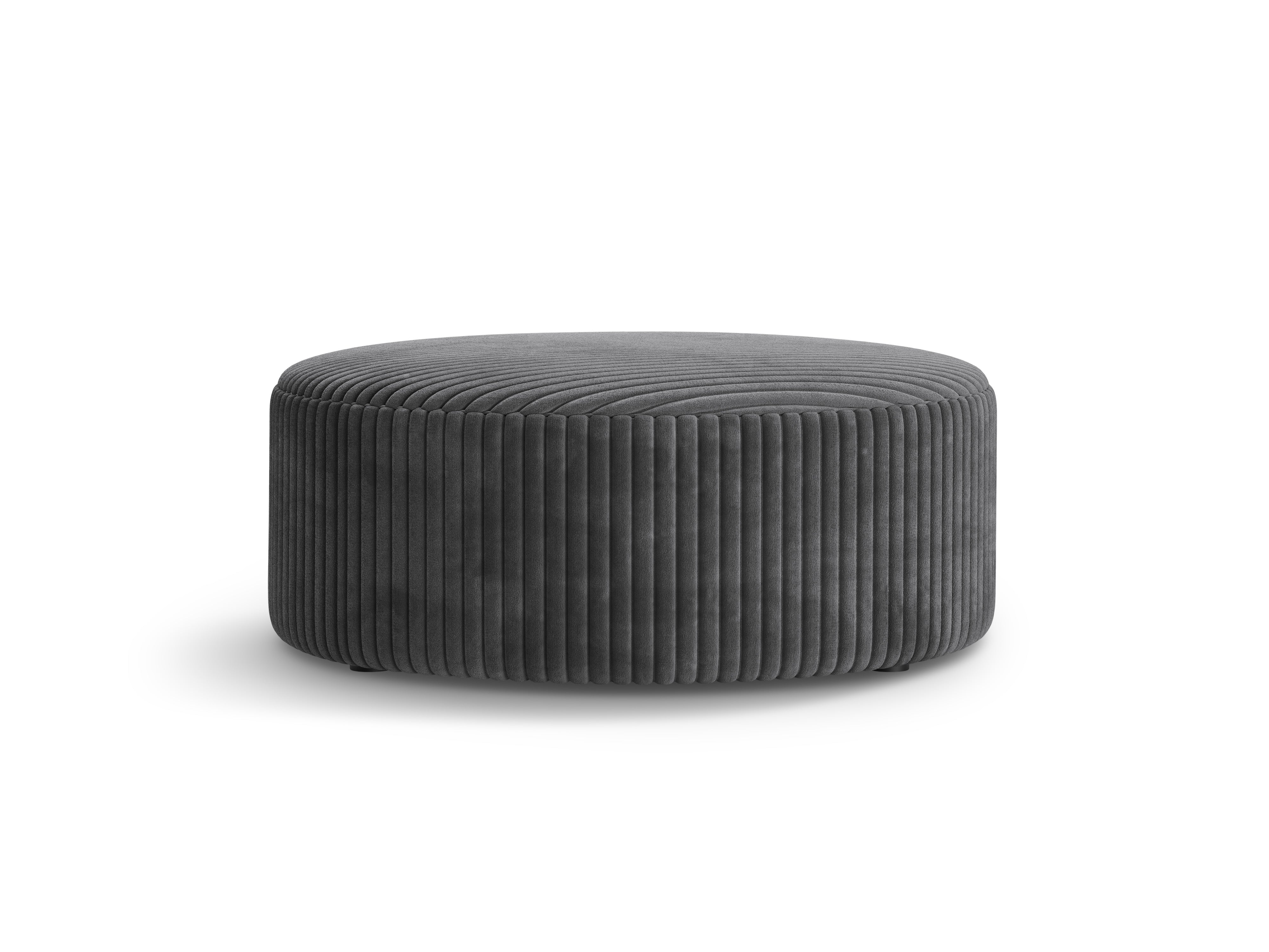 Tabure Dia, 90x90cm, Material: rebrasta tkanina