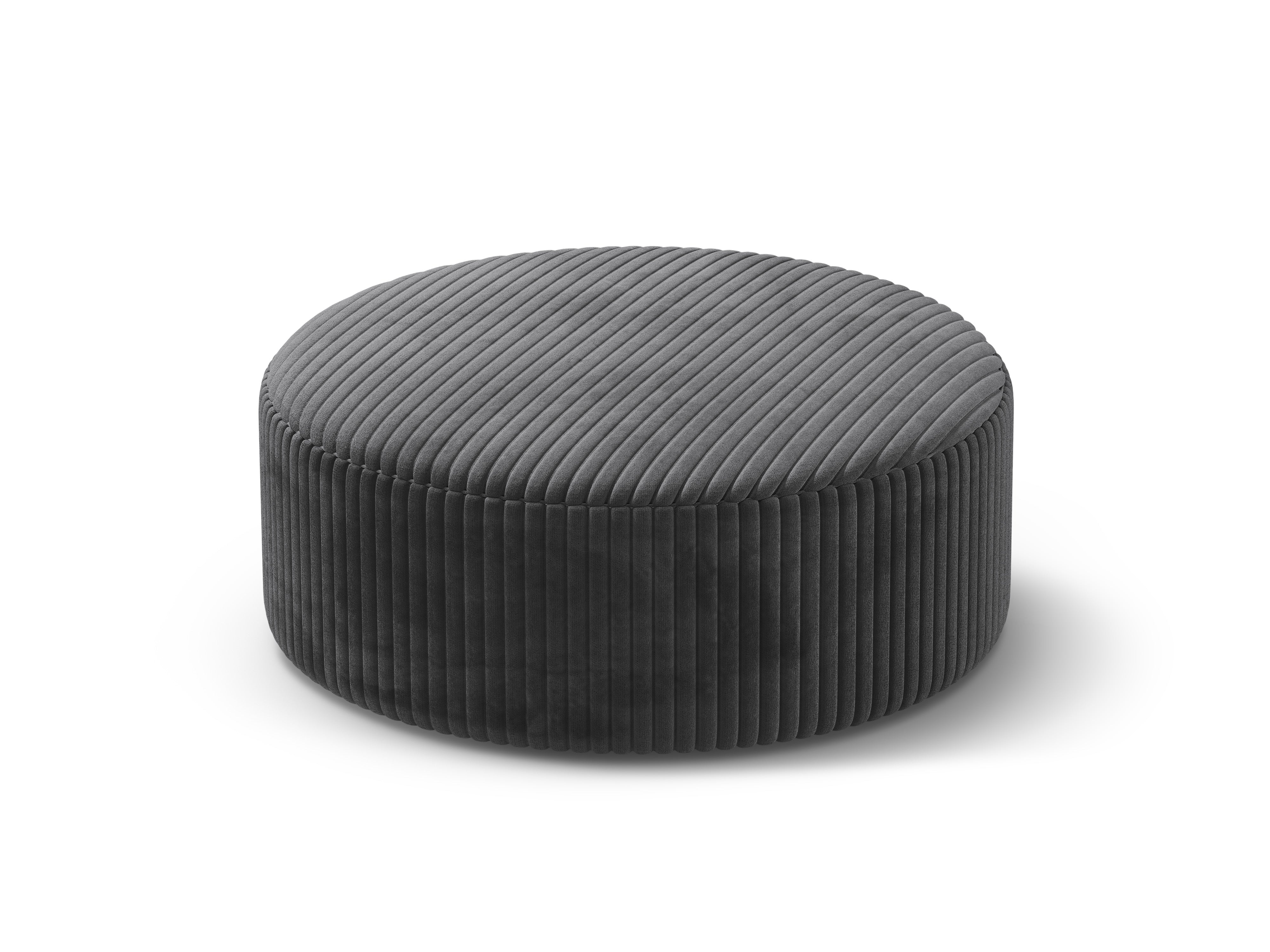 Tabure Dia, 90x90cm, Material: rebrasta tkanina