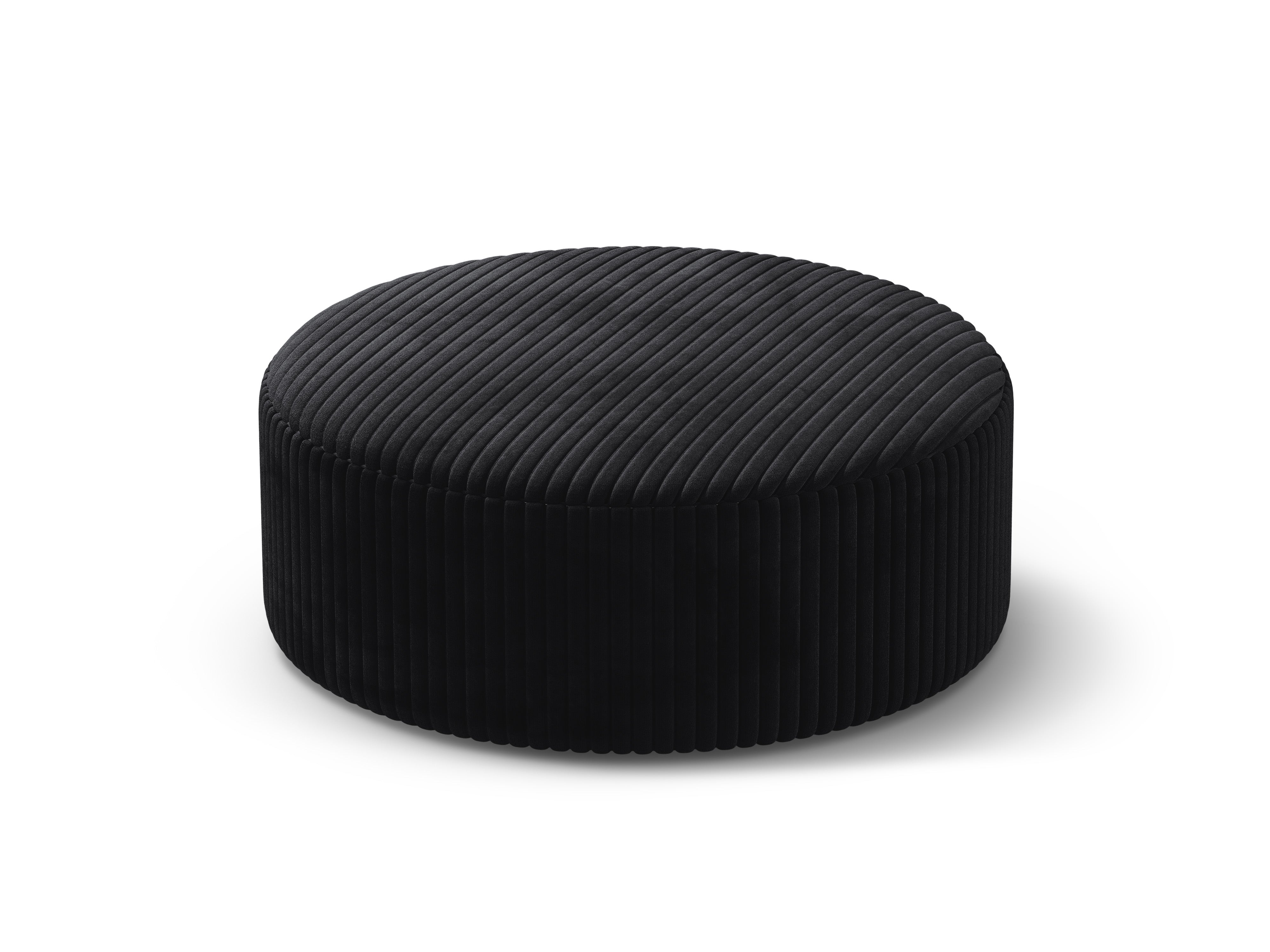 Tabure Dia, 90x90cm, Material: rebrasta tkanina