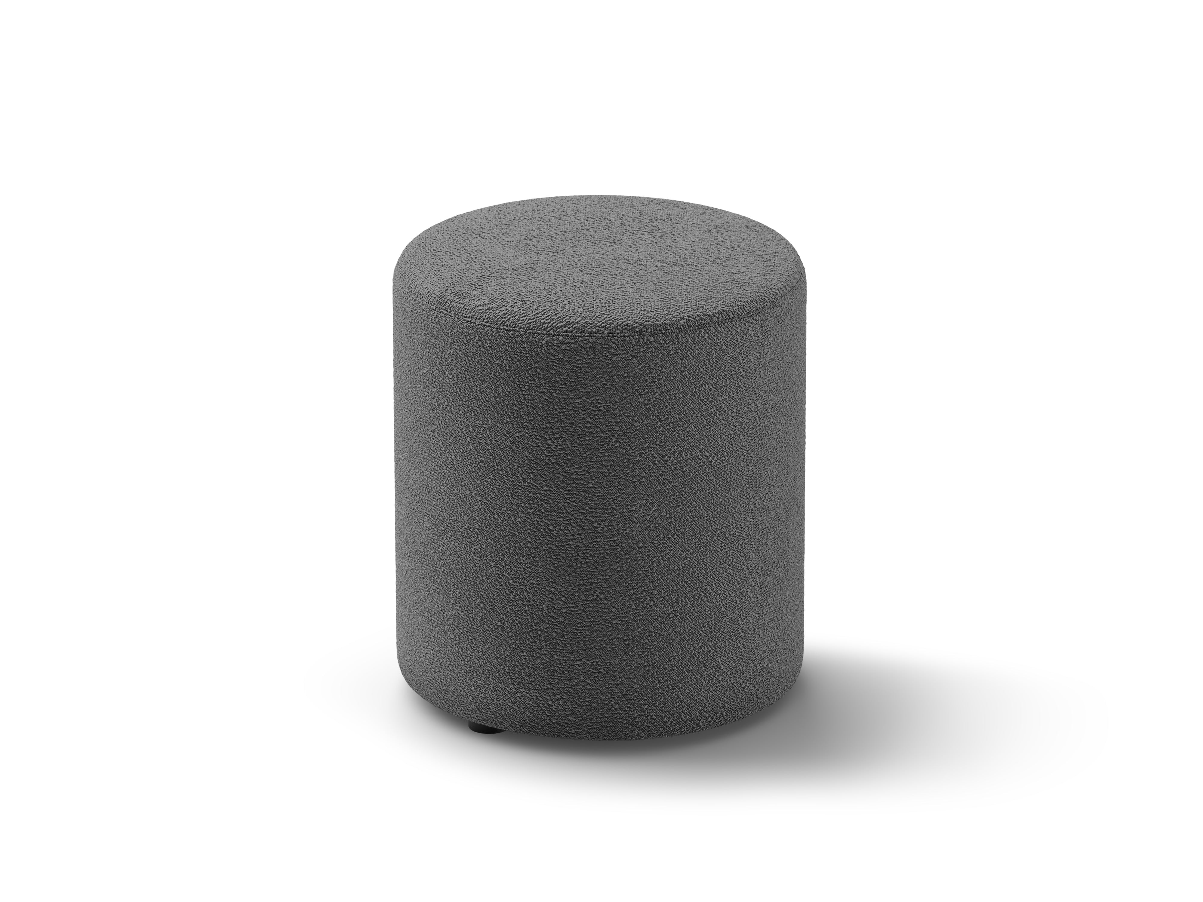 Tabure Dia, 40x40cm, Material: Boucle