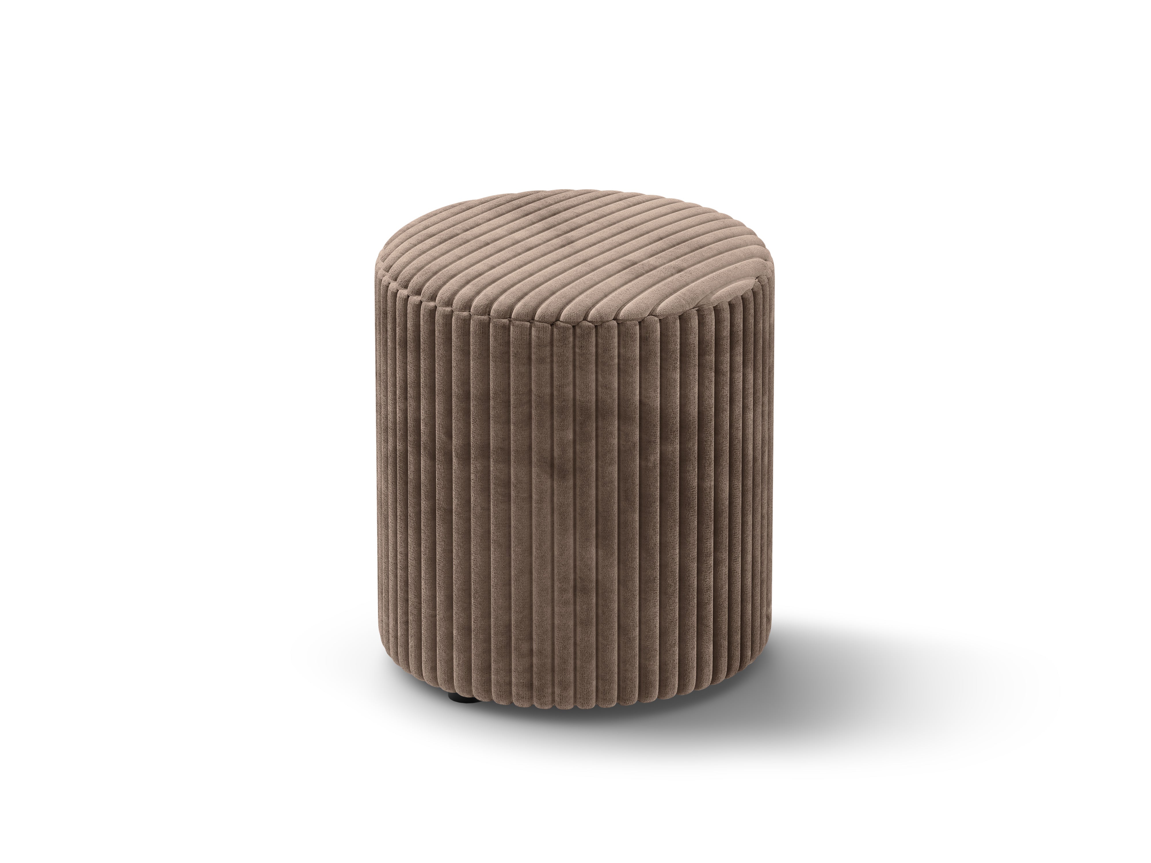 Tabure Dia, 40x40cm, Material: rebrasta tkanina