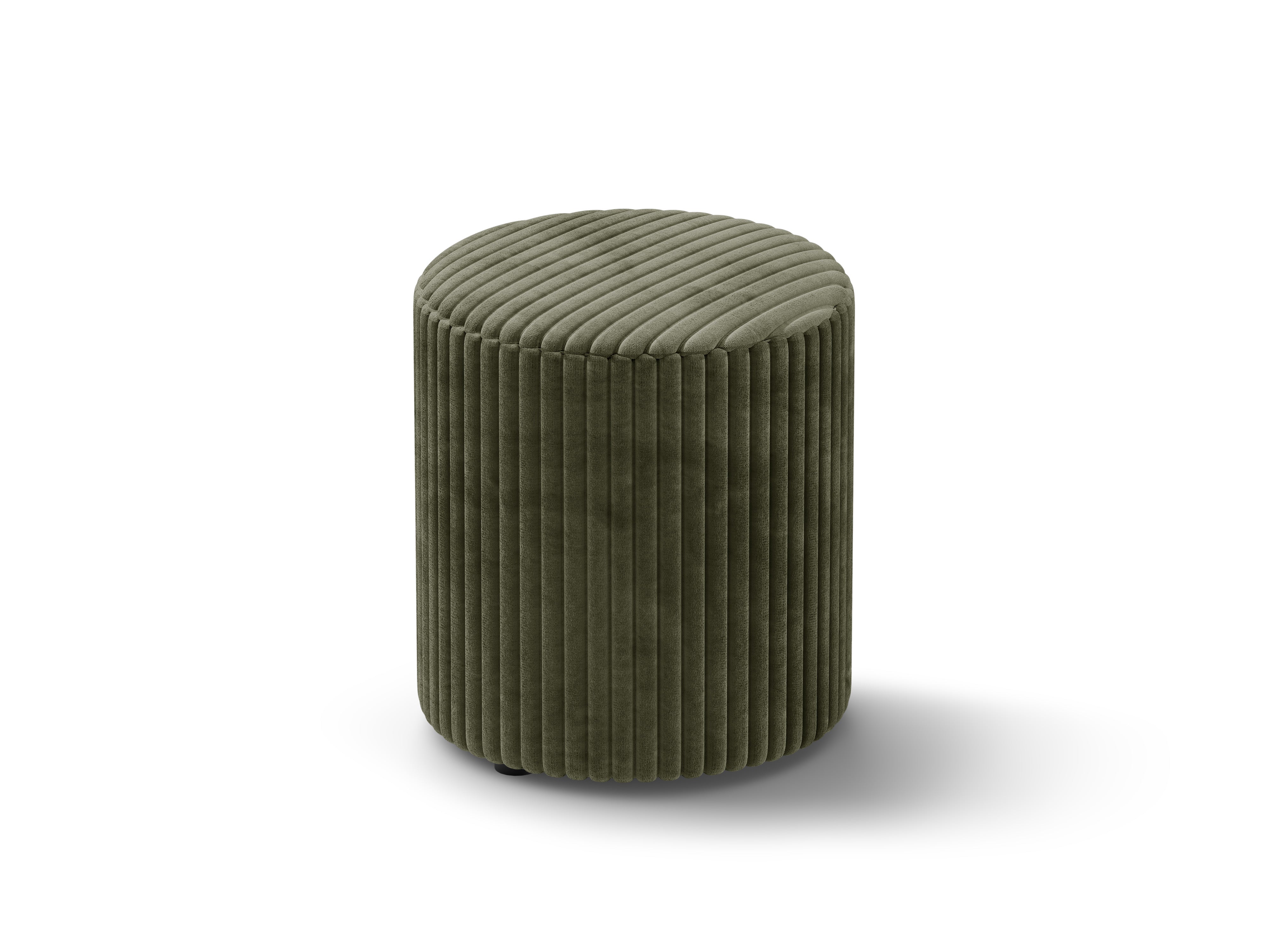 Tabure Dia, 40x40cm, Material: rebrasta tkanina