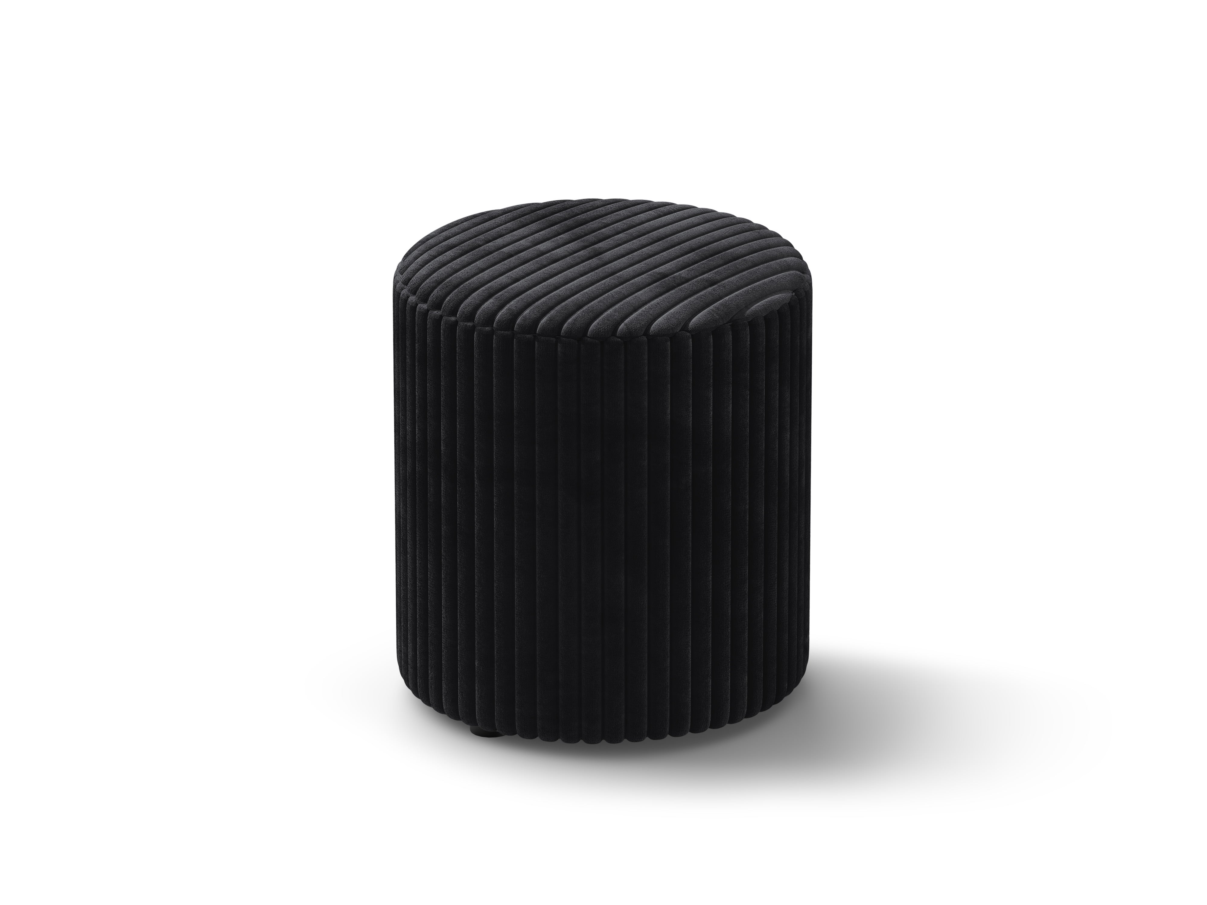 Tabure Dia, 40x40cm, Material: rebrasta tkanina