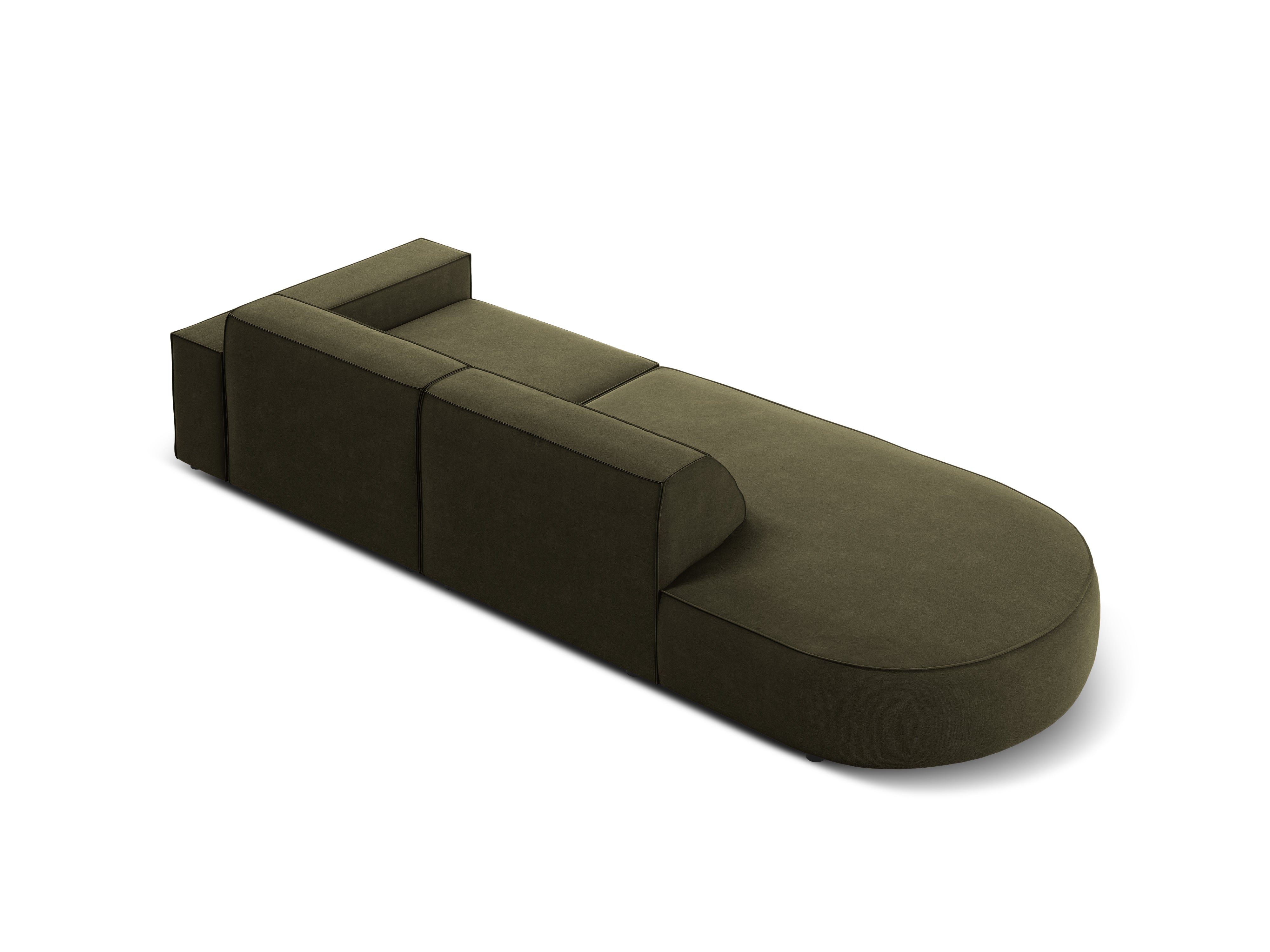 Kavč Jodie 262x102cm, Material: Žamet