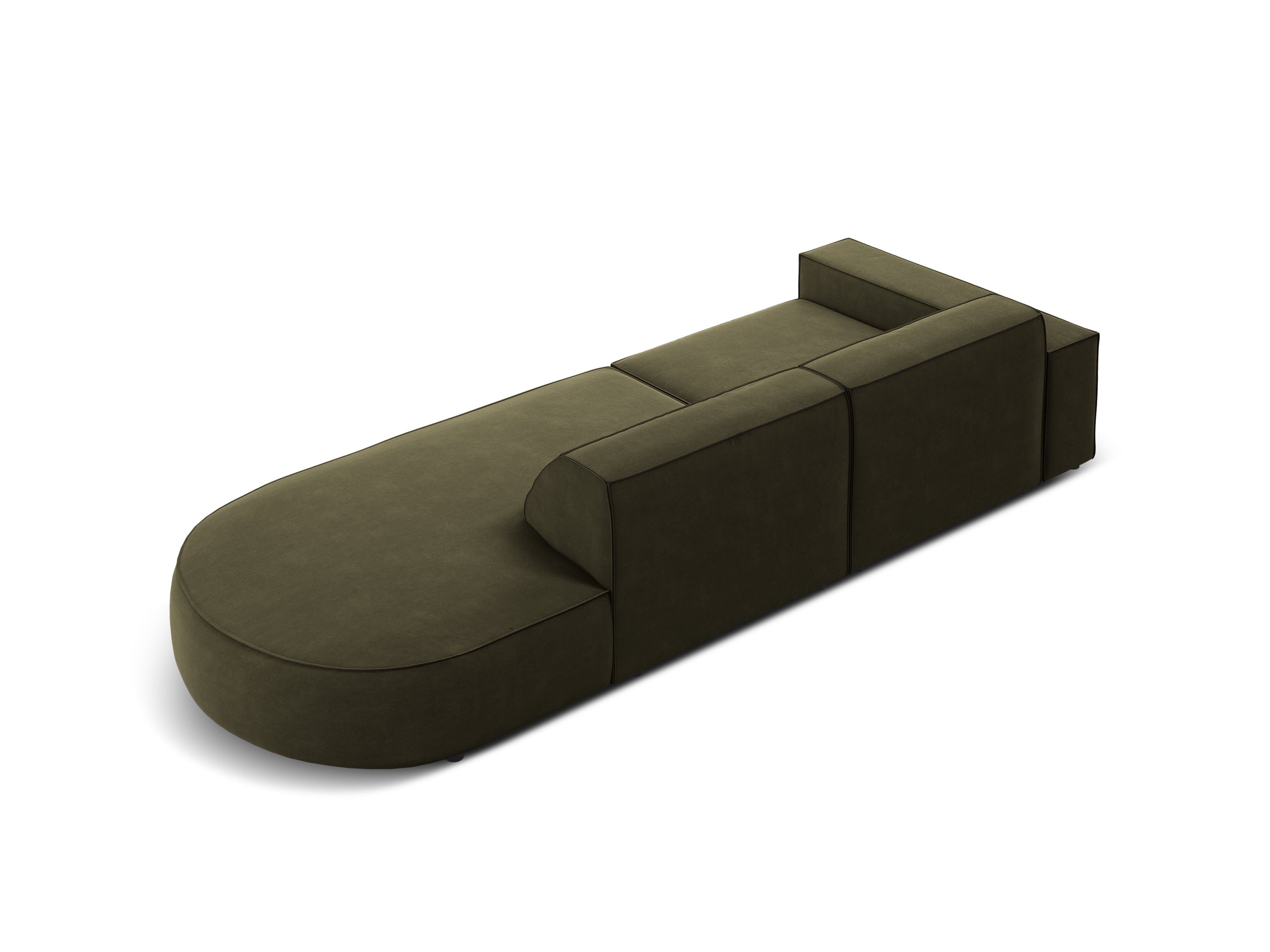 Kavč Jodie 262x102cm, Material: Žamet