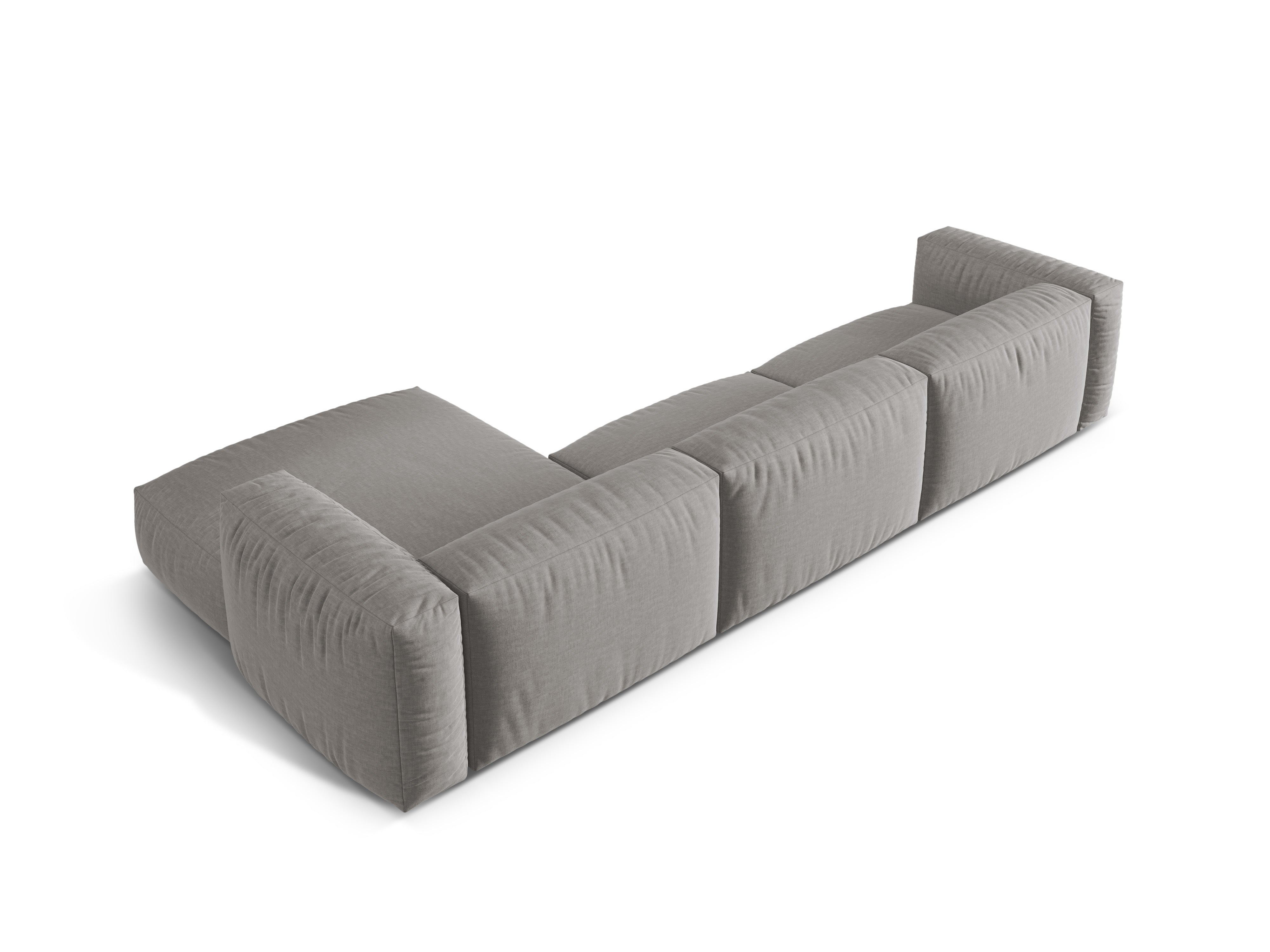 Kotna sedežna garnitura Martin, 330x176 cm, Material: Strukturirano blago