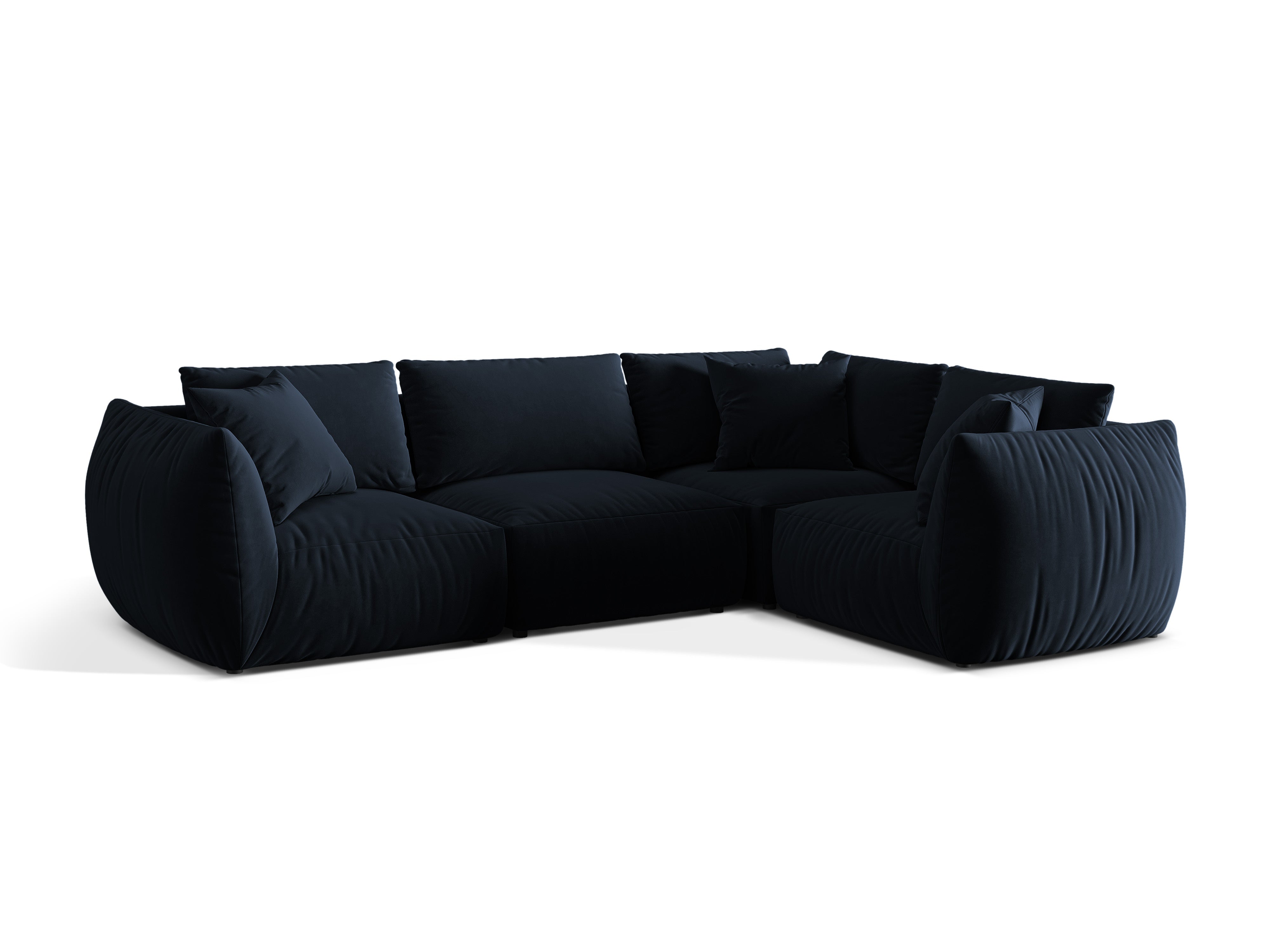 Kotna sedežna garnitura Chris 295x210cm, Material: Žamet