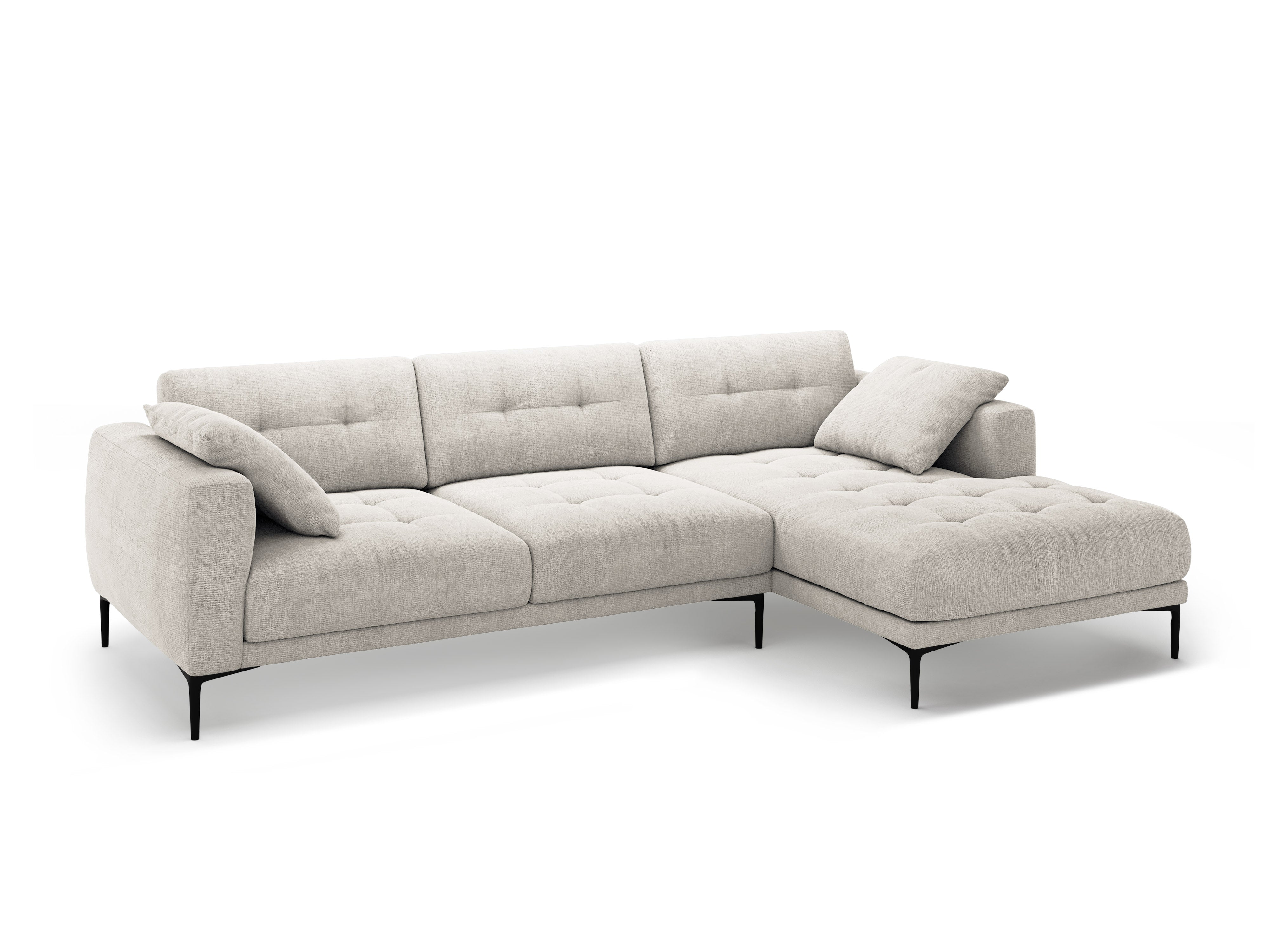 Kotna garnitura Bemy, 295x174cm, Material: Strukturirana tkanina