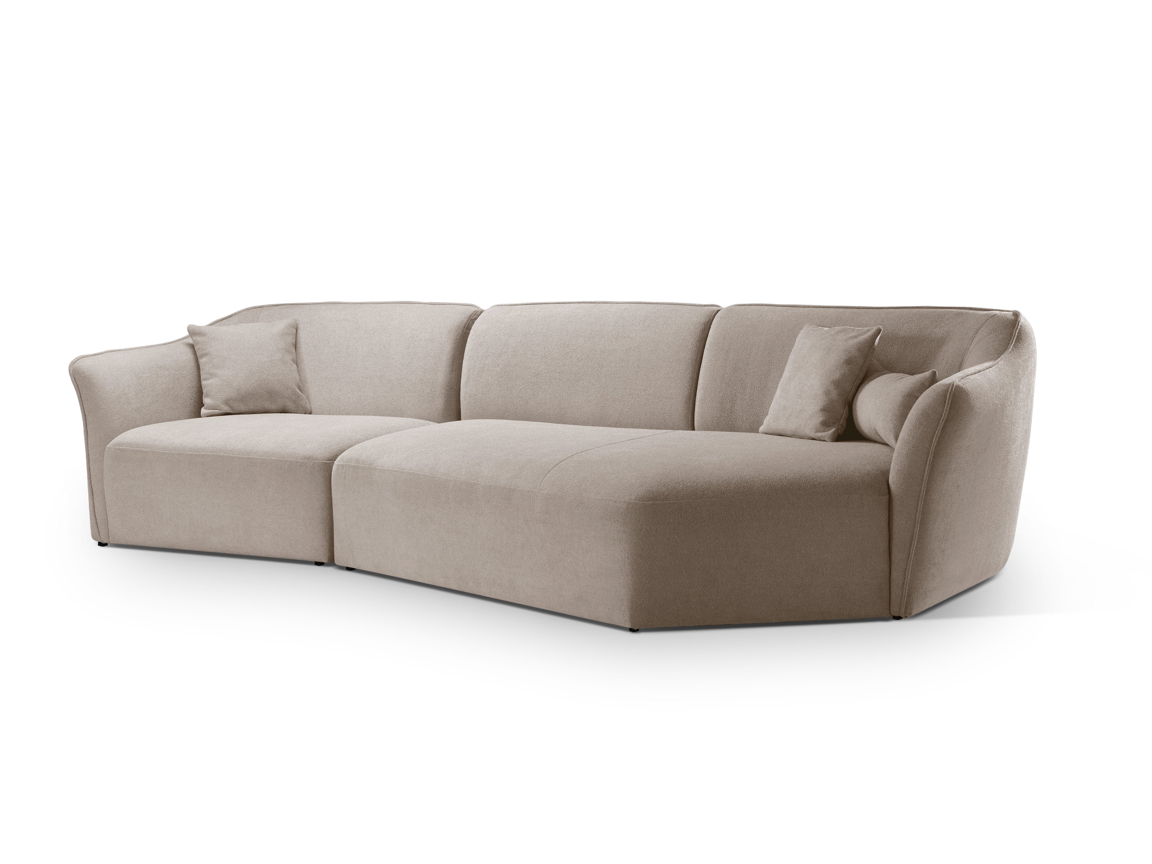 Kotna sedežna garnitura Hailey 292x138cm, Material: Bukle