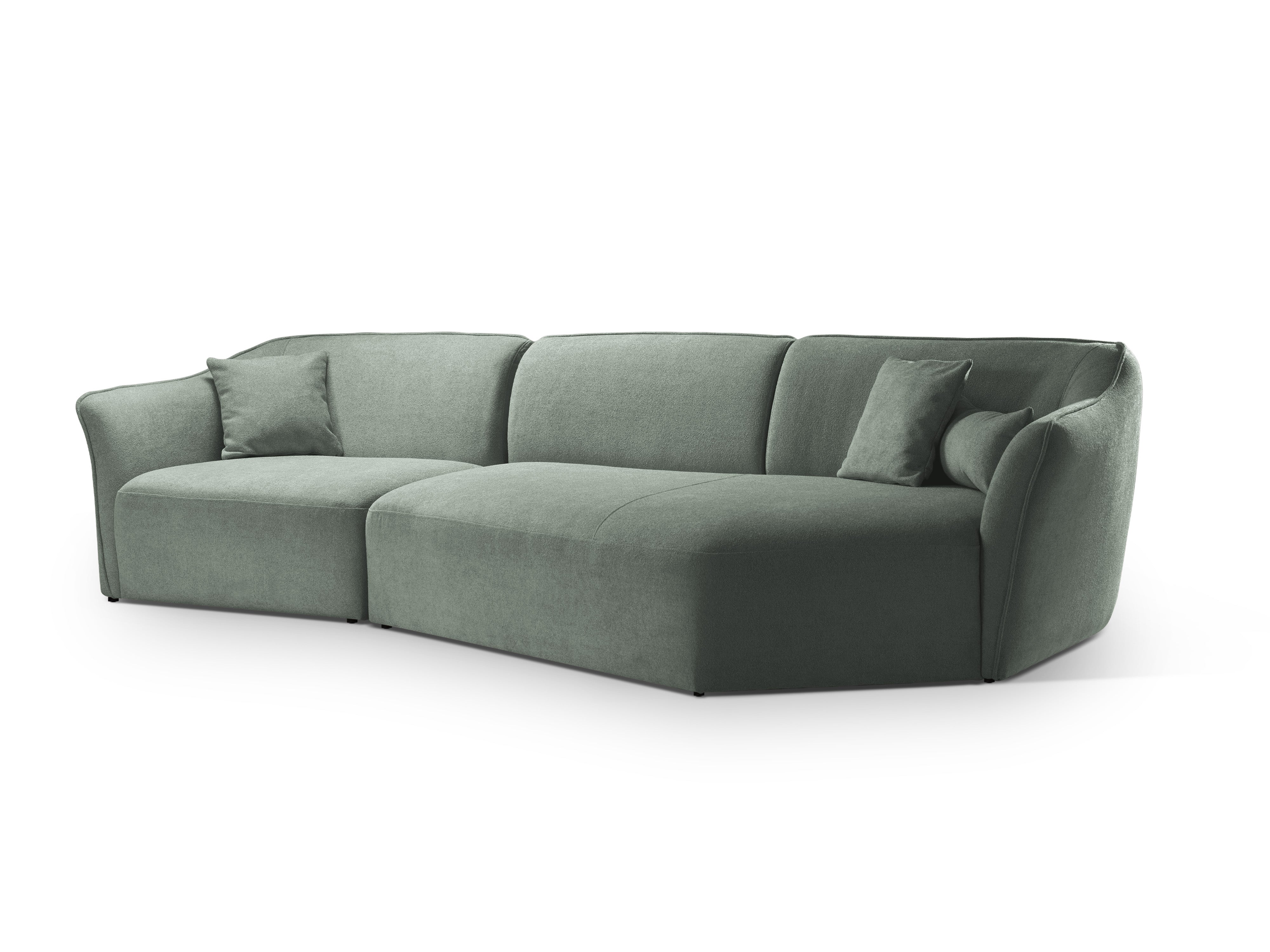 Kotna sedežna garnitura Hailey 292x138cm, Material: Bukle