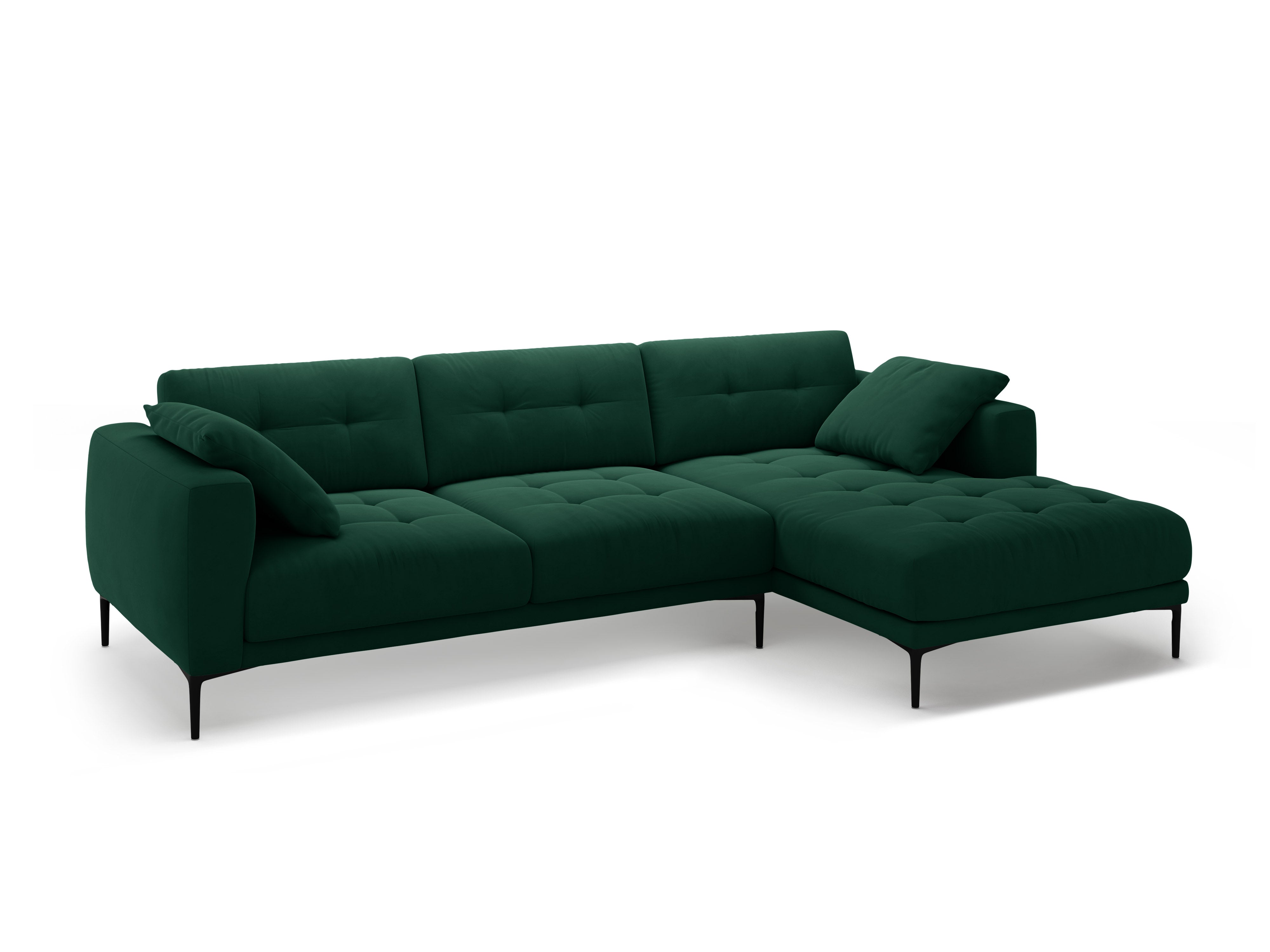 Kotna garnitura Bemy, 295x174cm, material: žamet