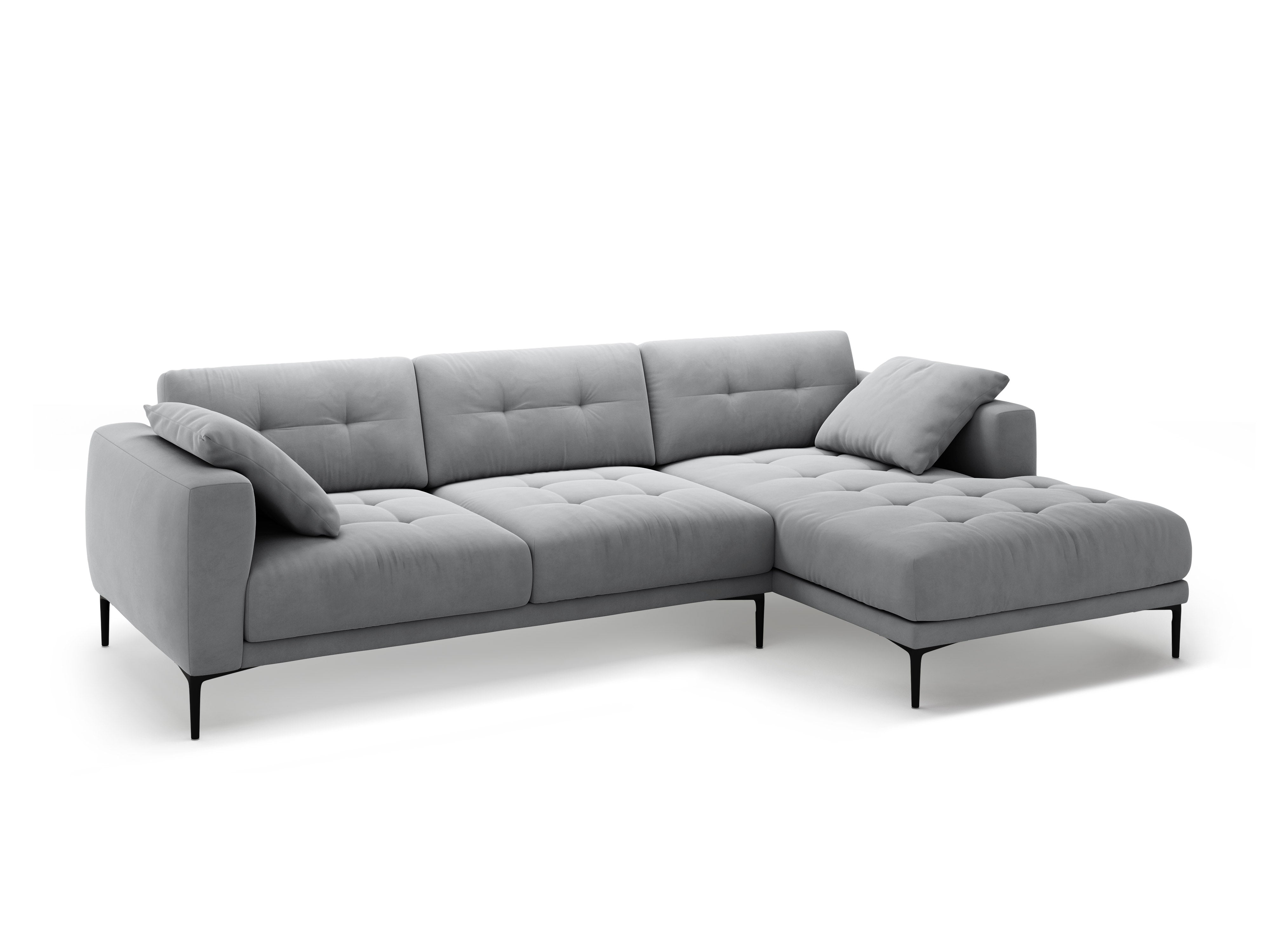 Kotna garnitura Bemy, 295x174cm, material: žamet