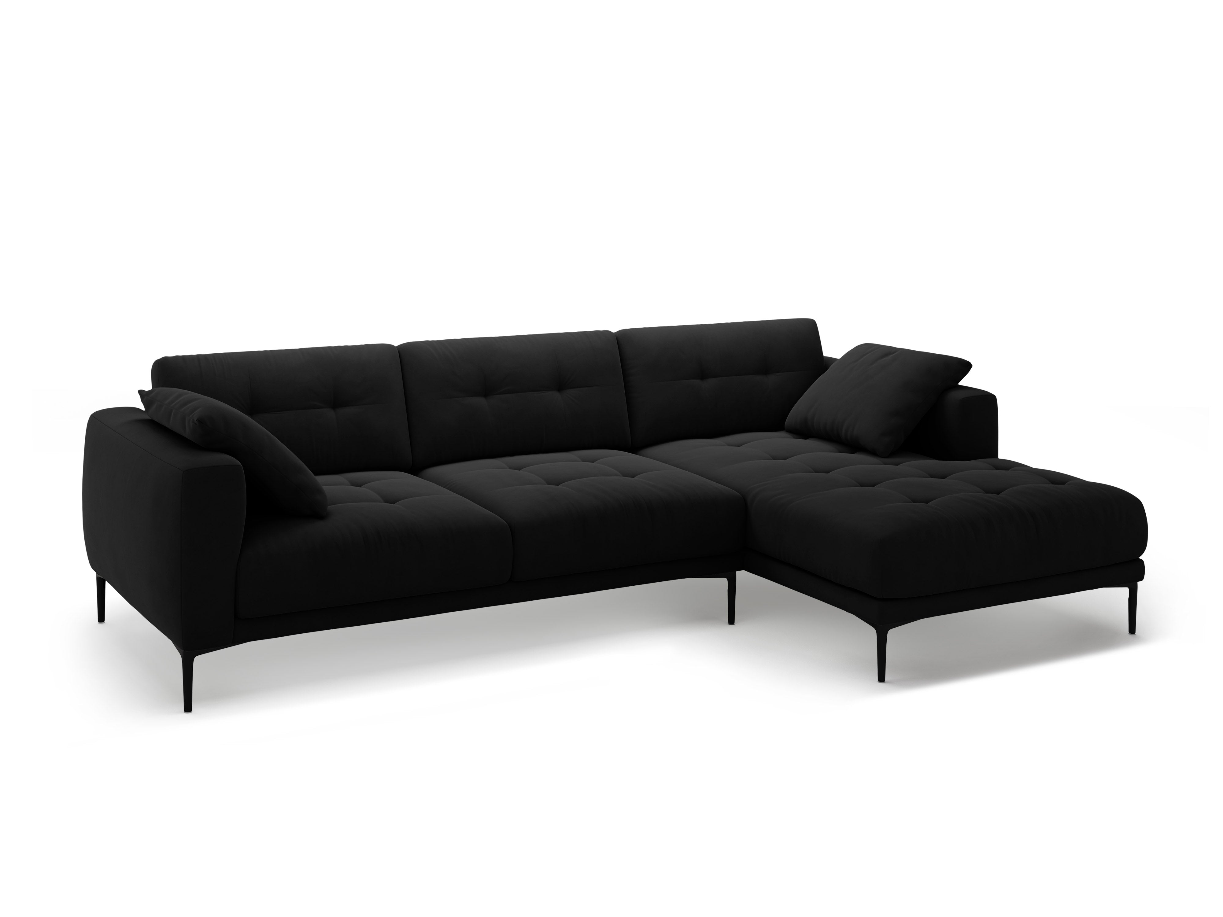 Kotna garnitura Bemy, 295x174cm, material: žamet