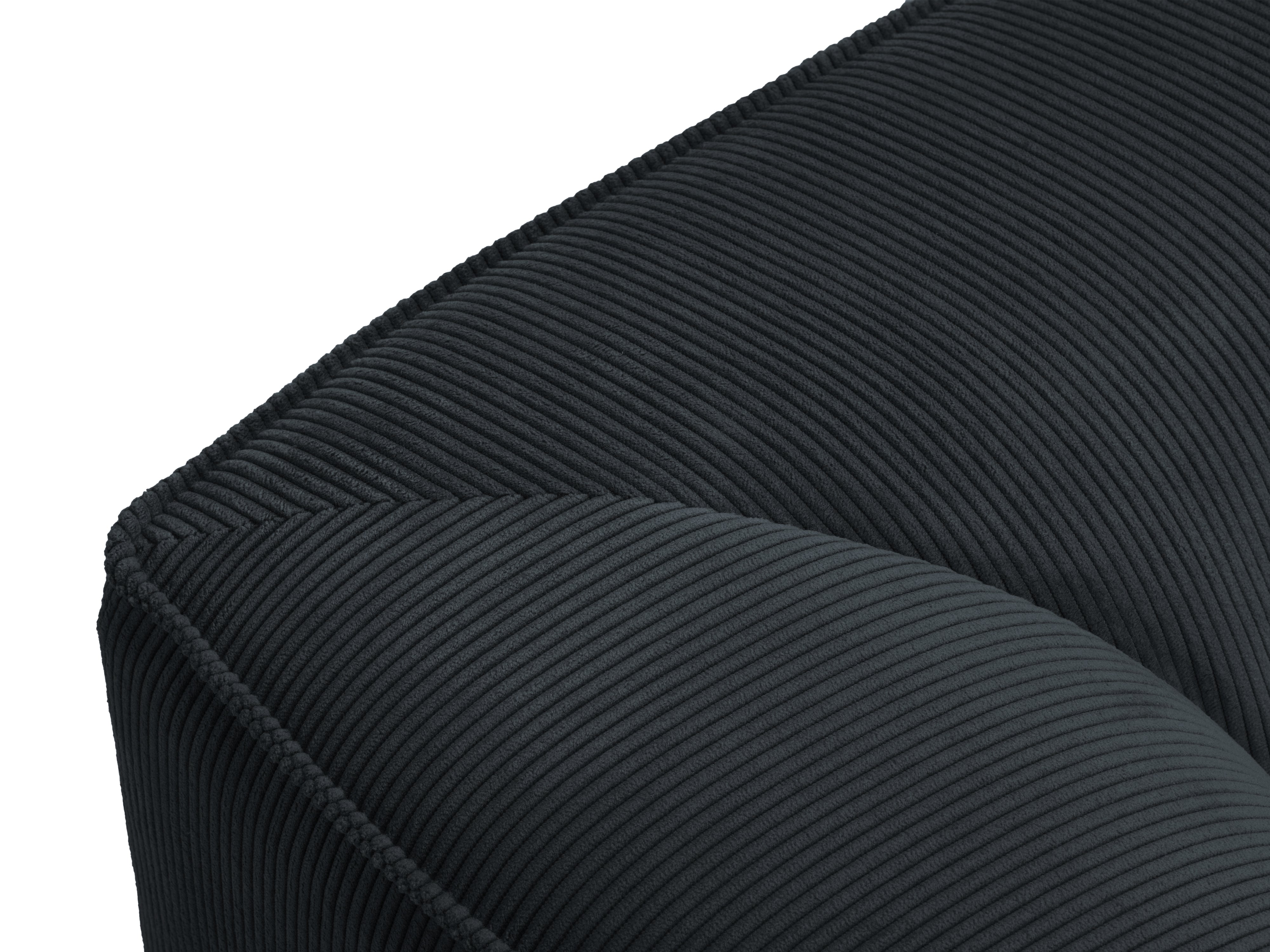 Kotna sedežna garnitura Ruby, 5 sedežev, 366x180cm, Material: Rebrasta tkanina