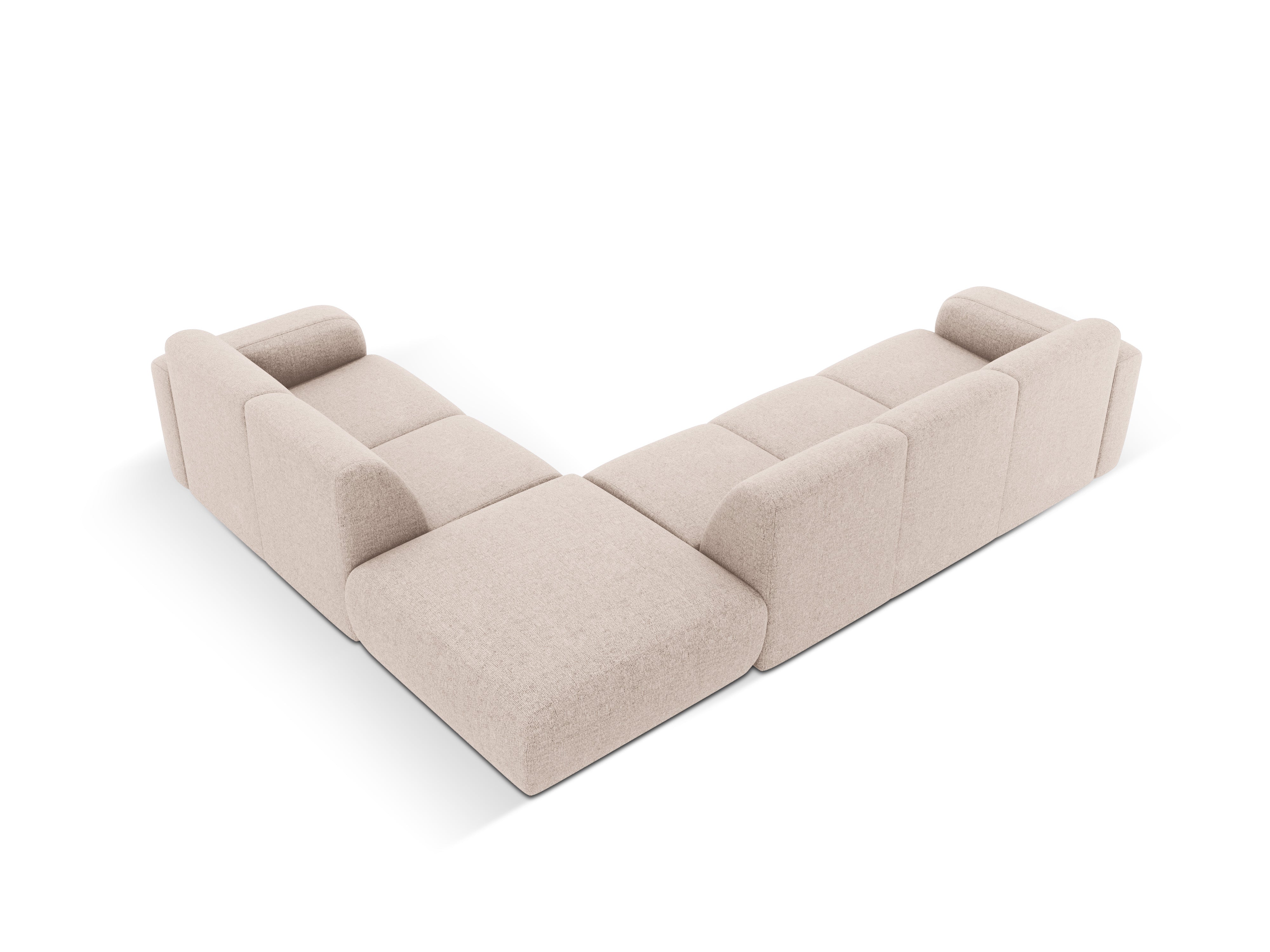 Kotna sedežna garnitura Molino 315x250cm, 6 sedežev, Material: Šenil (Hague)