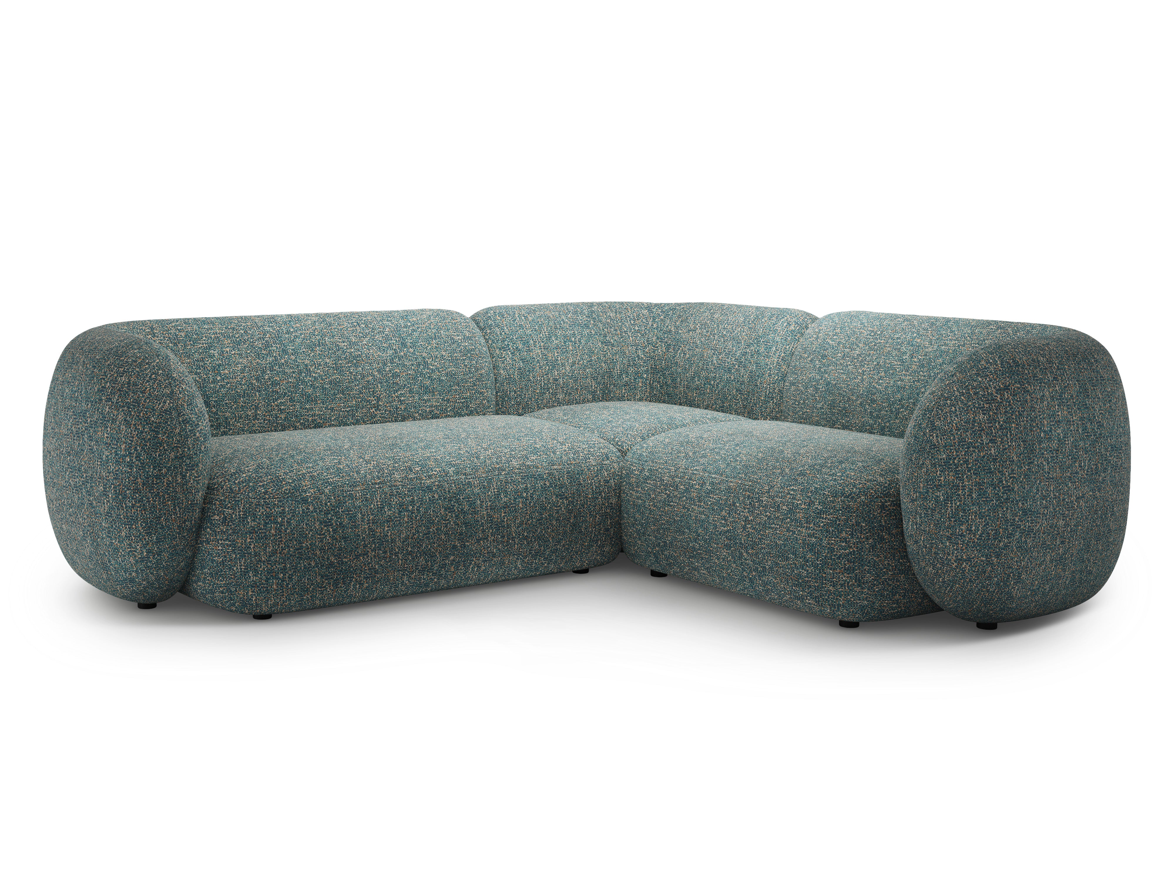 Kotna garnitura Kate, 252x220cm, Material: Strukturirana tkanina