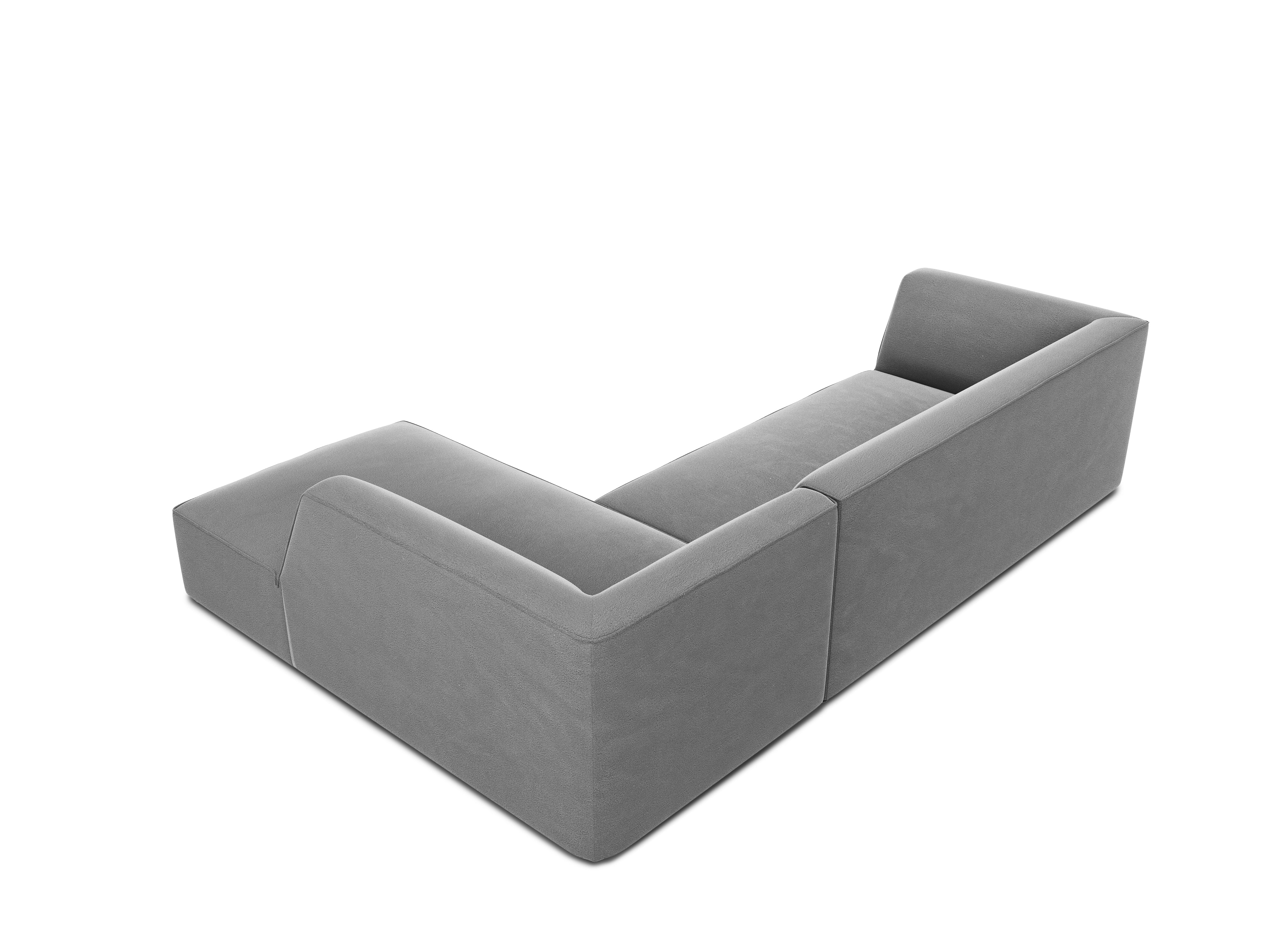 Kotna sedežna garnitura Ruby, 4 sedeži, 273x180cm, Material: Žamet