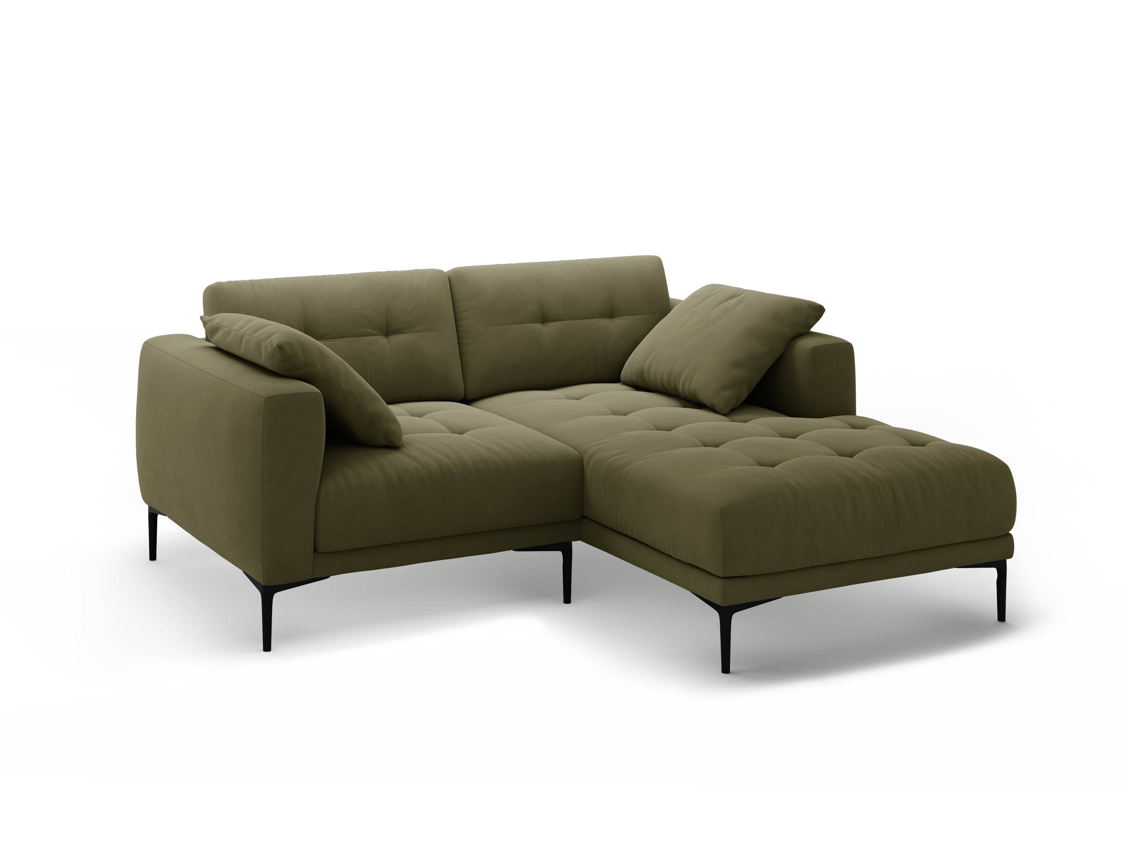 Kotna garnitura Bemy, 205x174cm, material: žamet