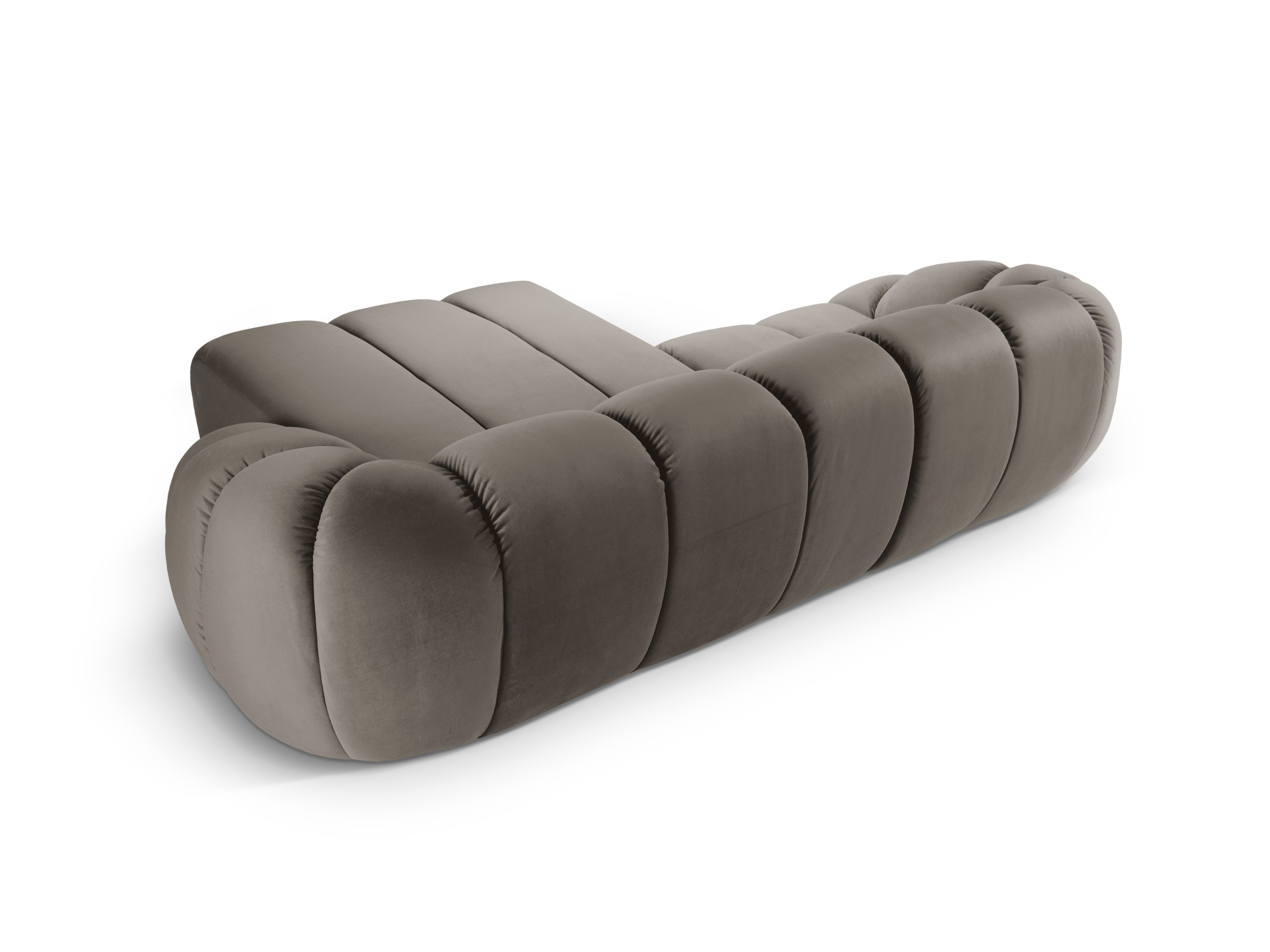 Kotna sedežna garnitura Diana 294x182cm, Material: Žamet