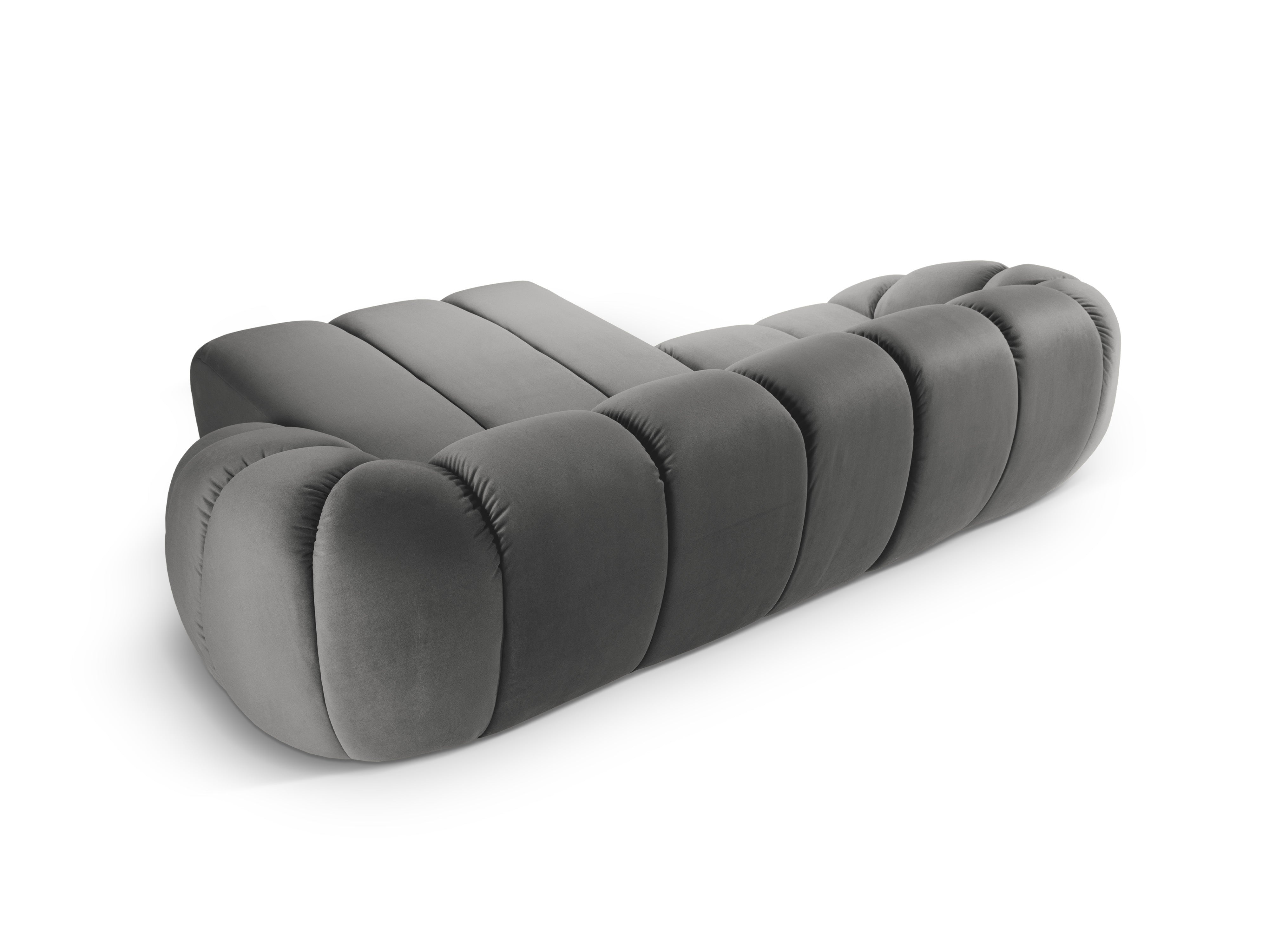 Kotna sedežna garnitura Diana 294x182cm, Material: Žamet