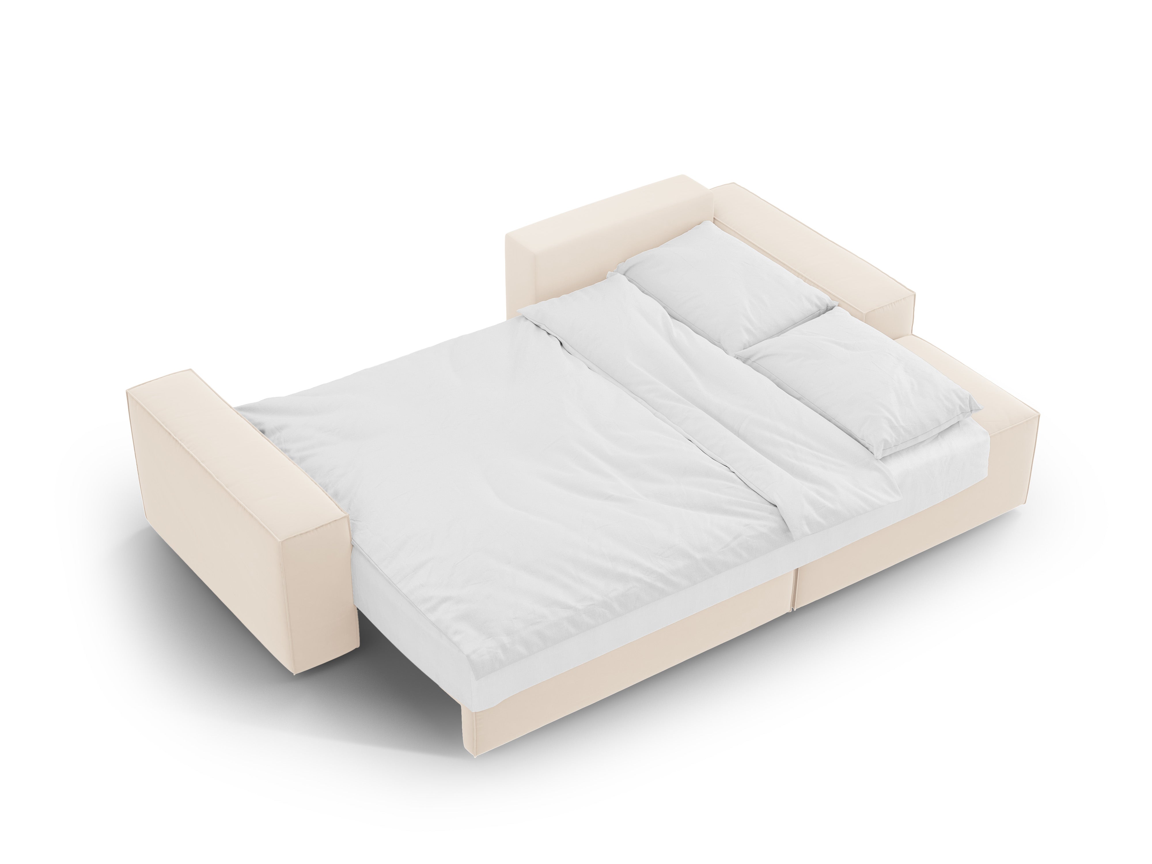 Kotna sedežna garnitura Jodie, material: žamet 