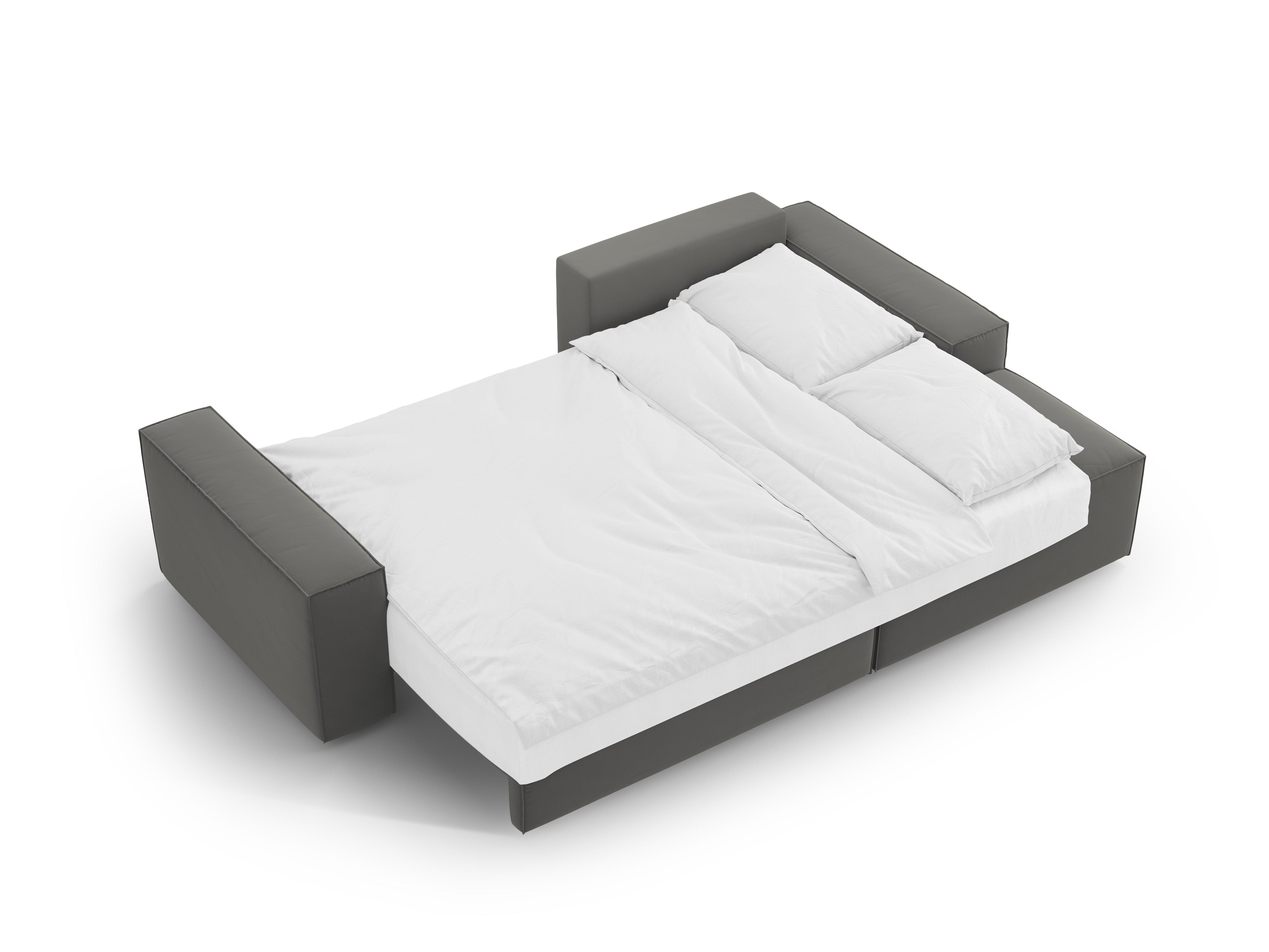 Kotna sedežna garnitura Jodie, material: žamet 