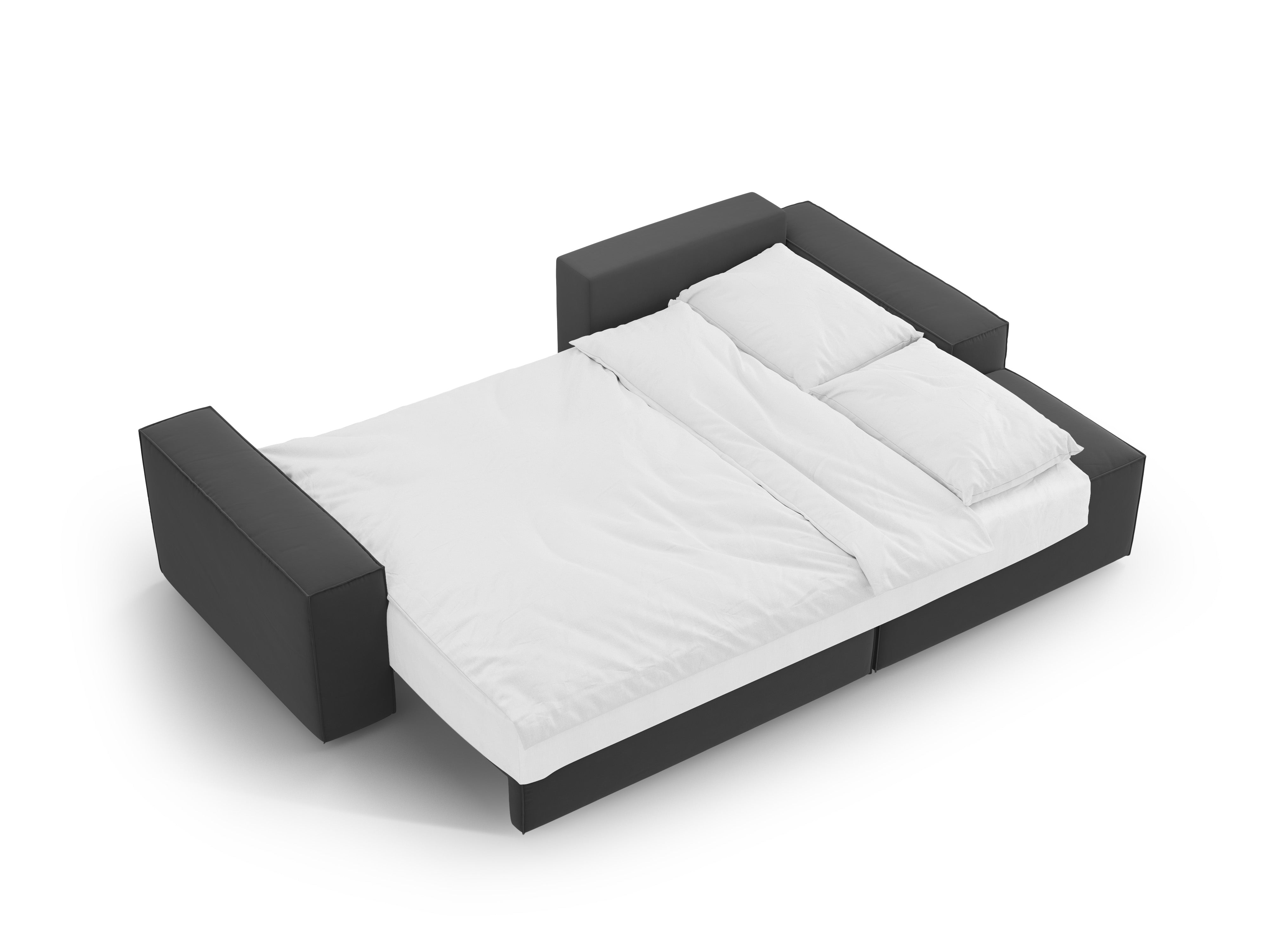 Kotna sedežna garnitura Jodie, material: žamet 