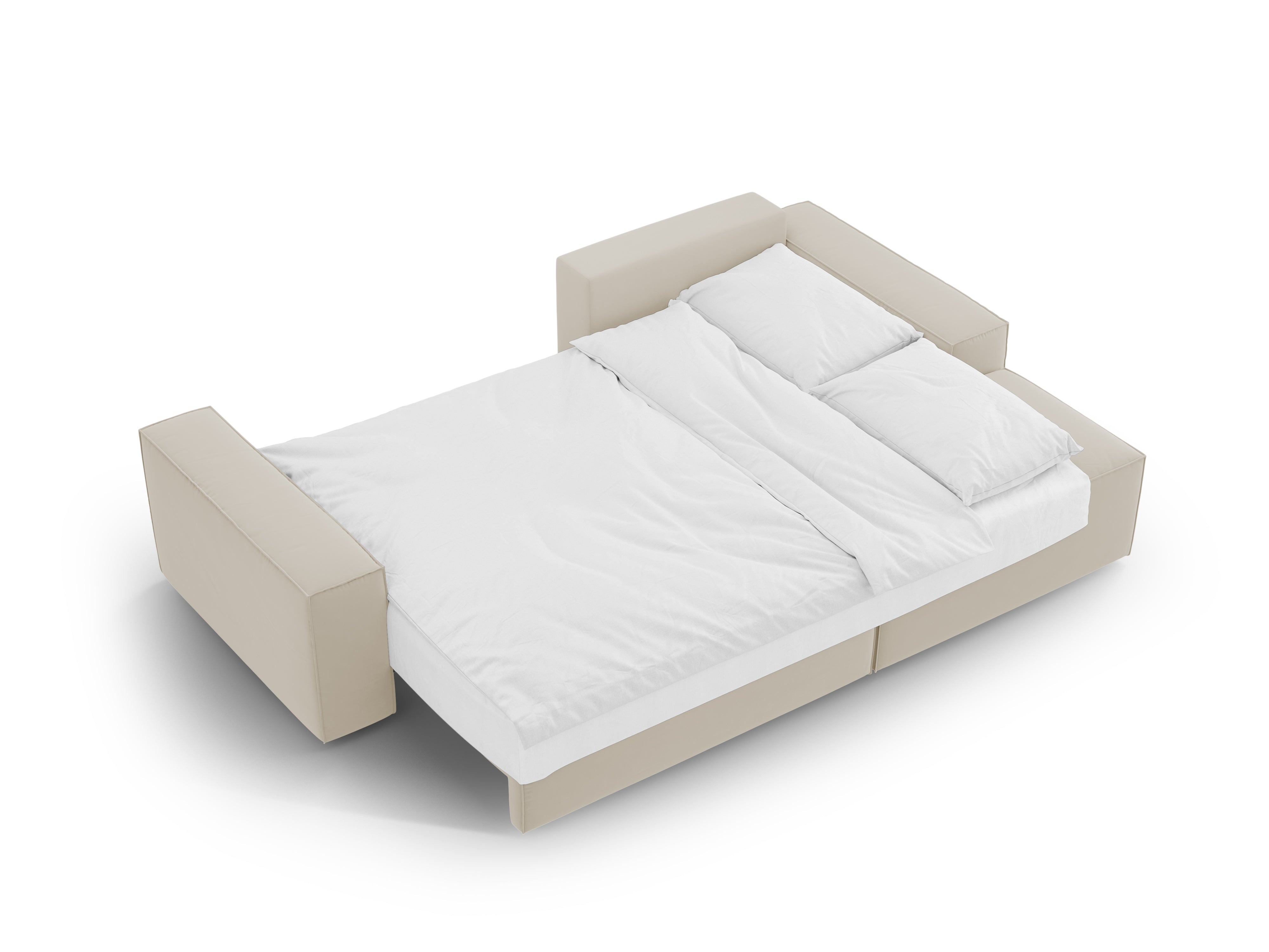 Kotna sedežna garnitura Jodie, material: žamet 