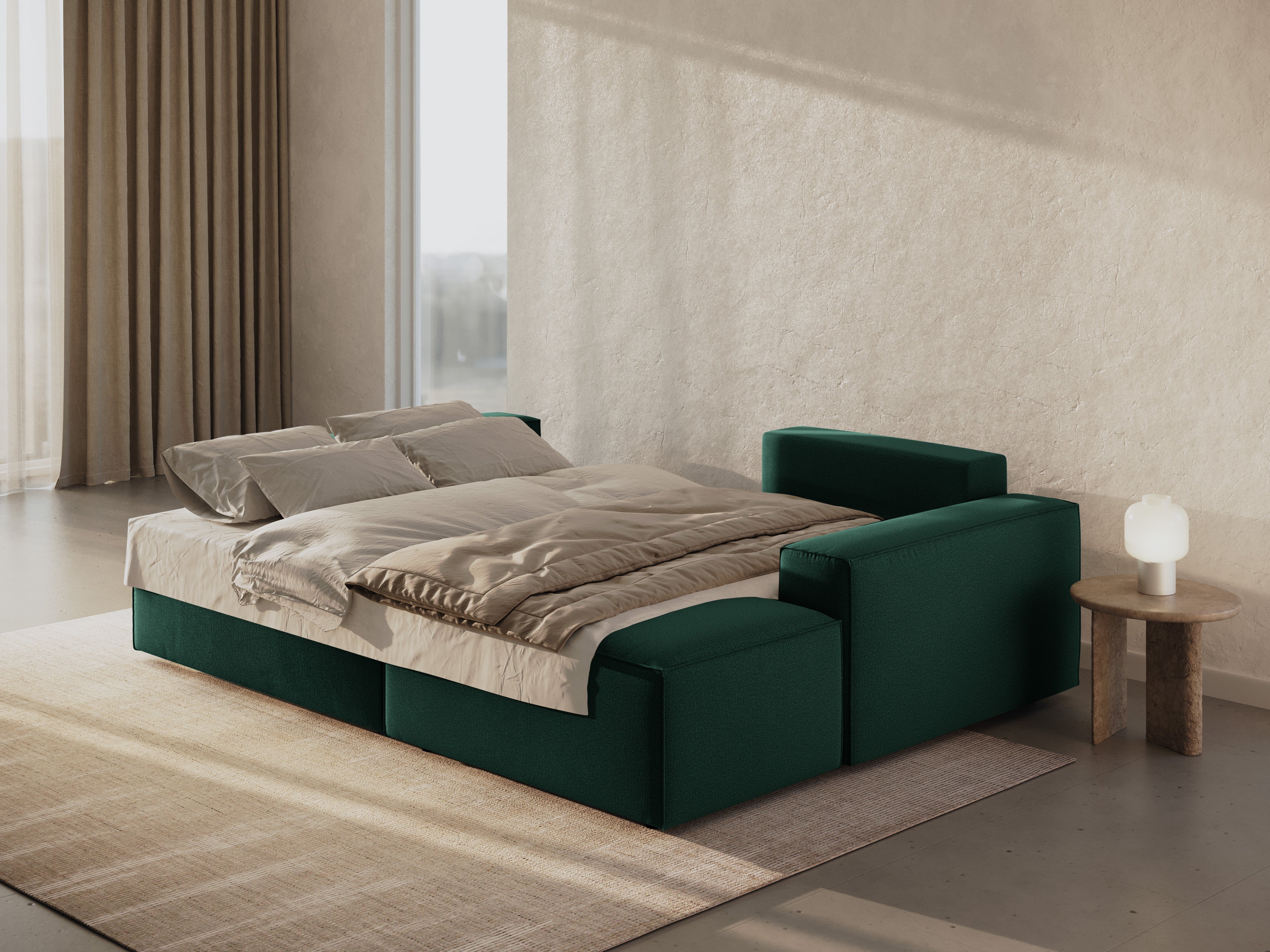 Kotna sedežna garnitura Jodie, Material: Strukturirano blago