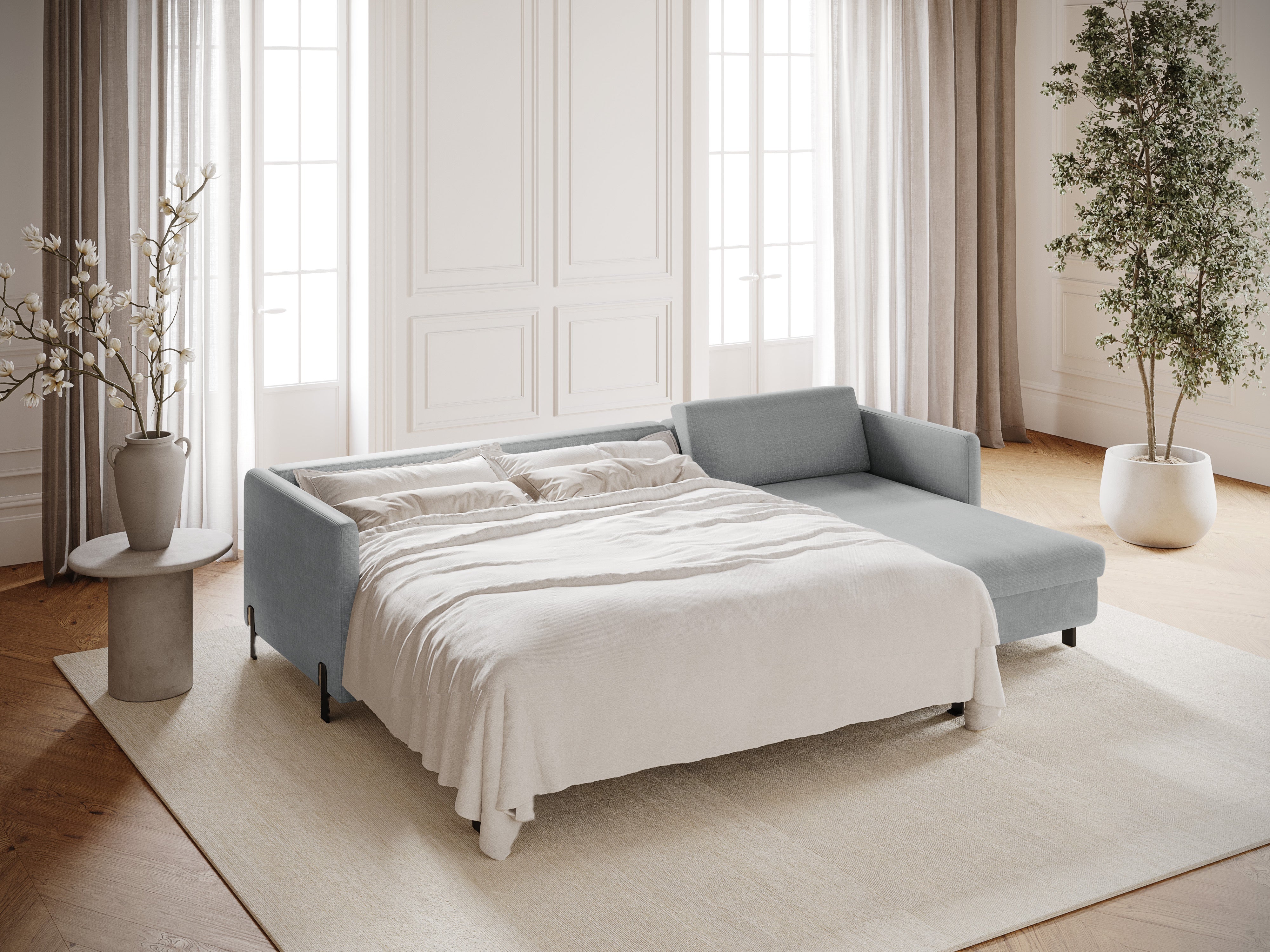 Kotna sedežna garnitura Gloria 260x170cm, Material: Strukturirano blago