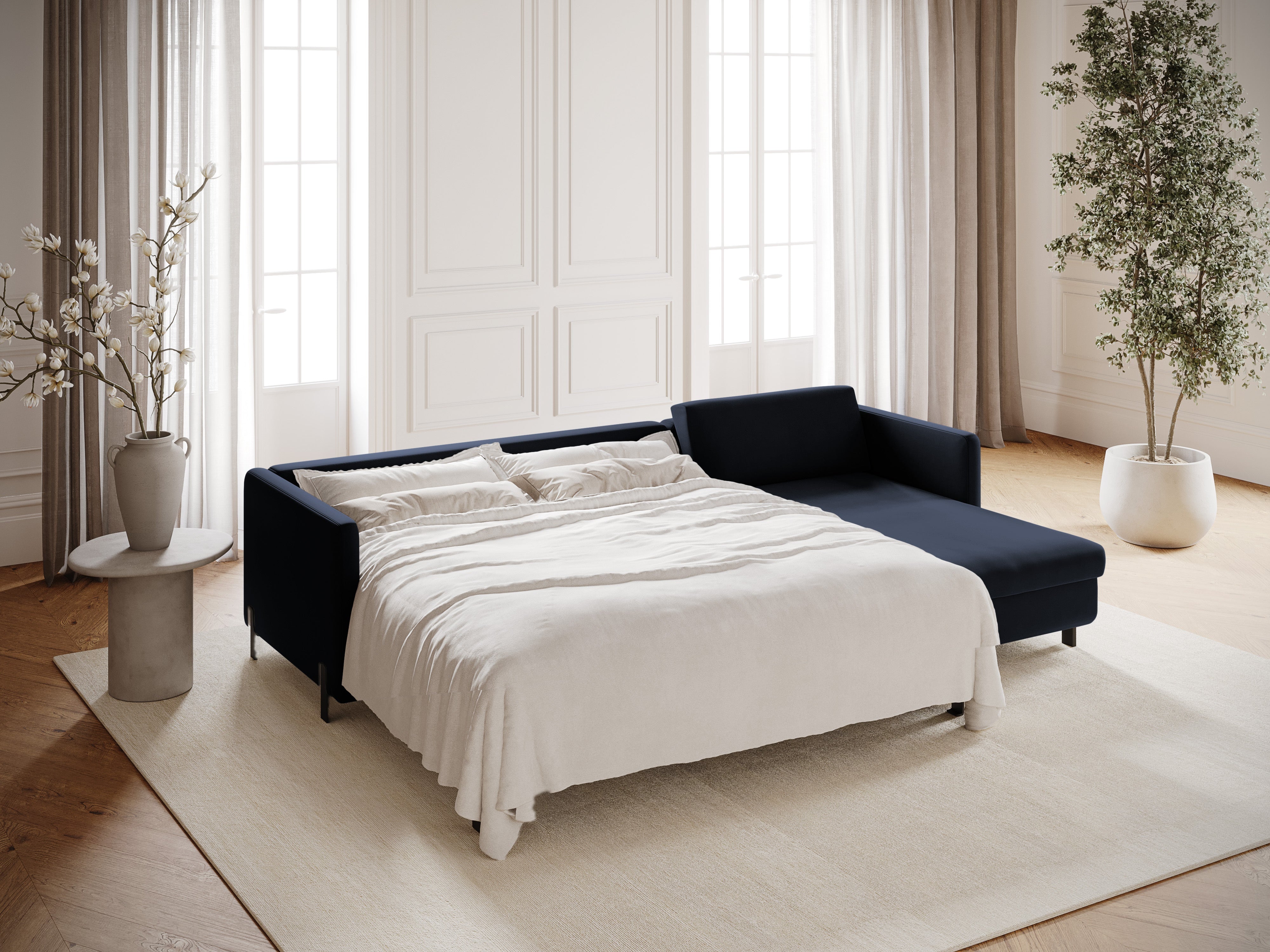 Kotna sedežna garnitura Gloria 260x170cm, Material: Žamet