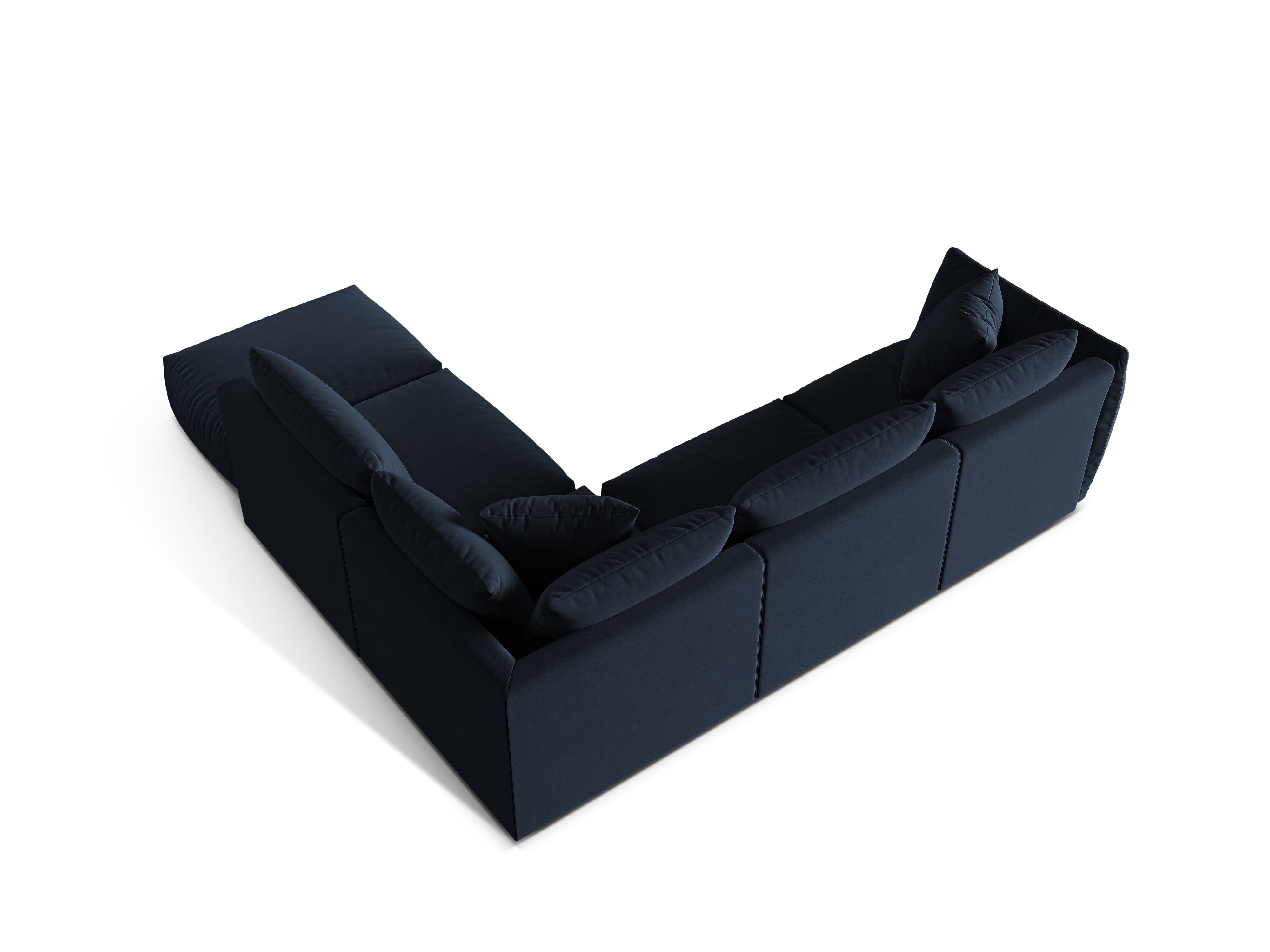 Kotna sedežna garnitura Chris 295x290cm, Material: Žamet