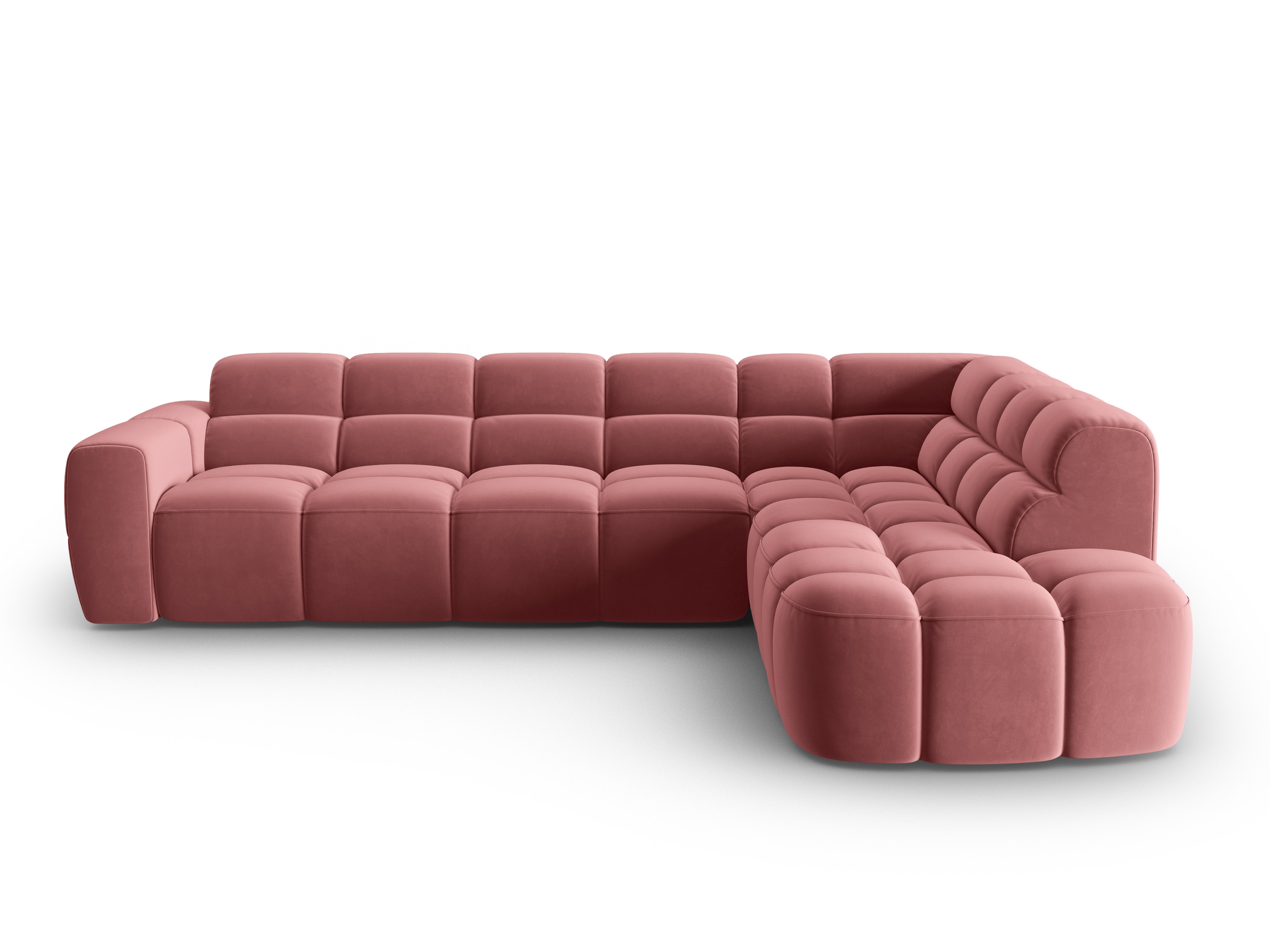 Kotna sedežna garnitura Lisa 293x234cm, Material: Žamet