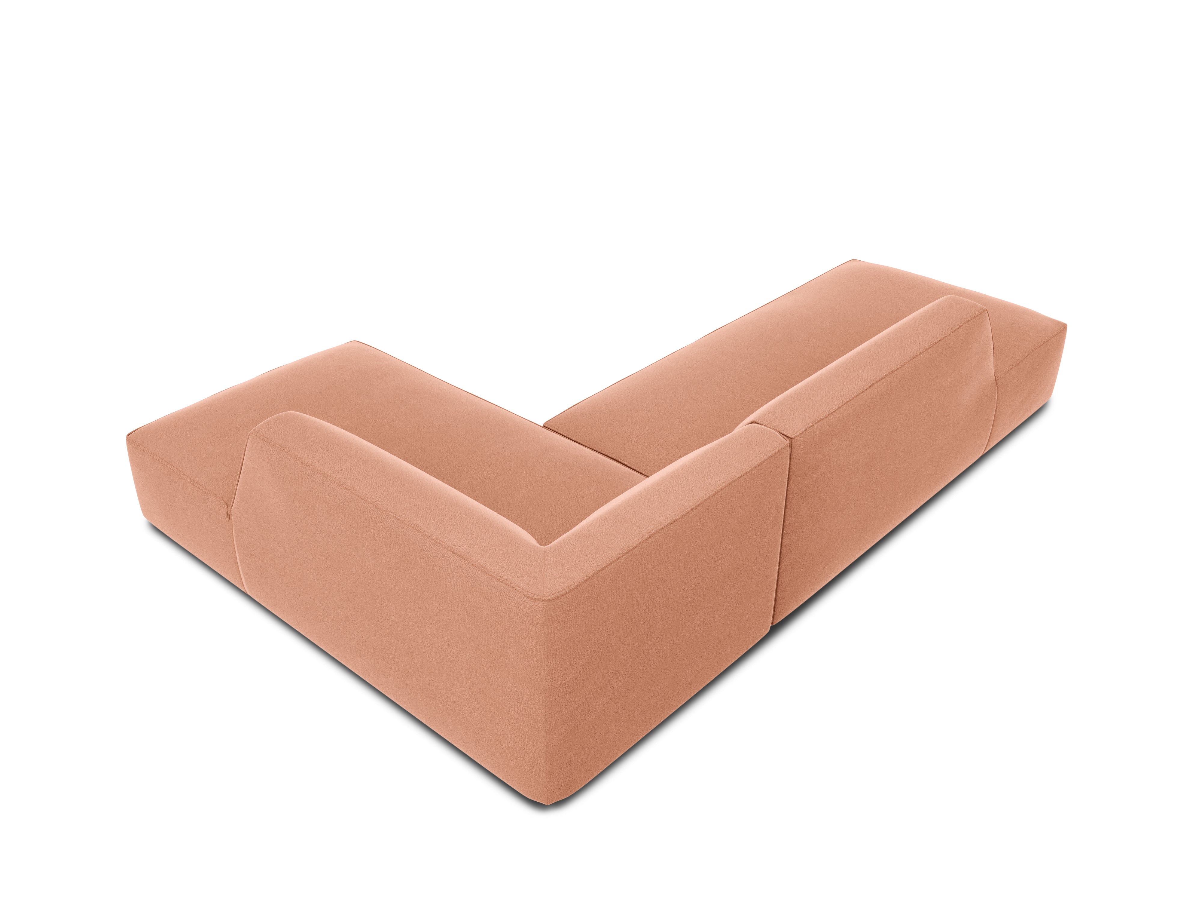 Kotna sedežna garnitura Ruby, 4 sedeži, 273x180cm, Material: Žamet