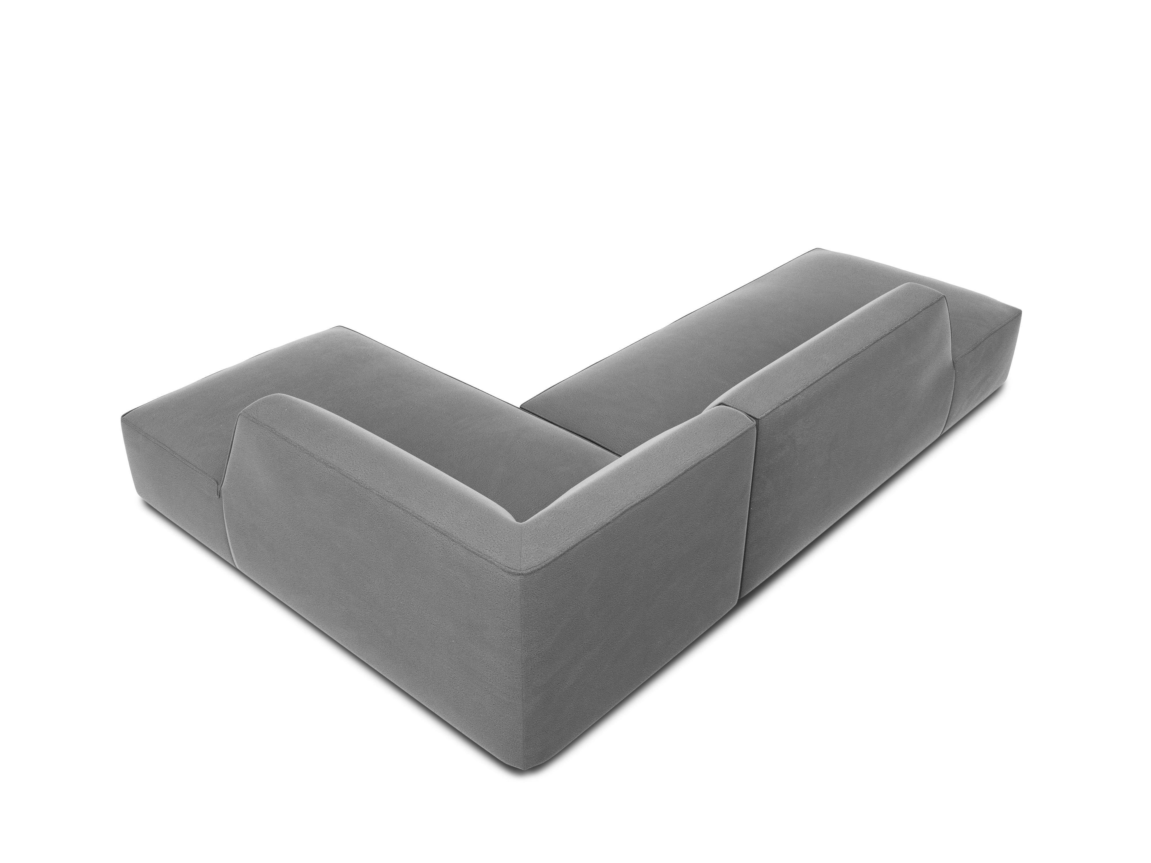 Kotna sedežna garnitura Ruby, 4 sedeži, 273x180cm, Material: Žamet